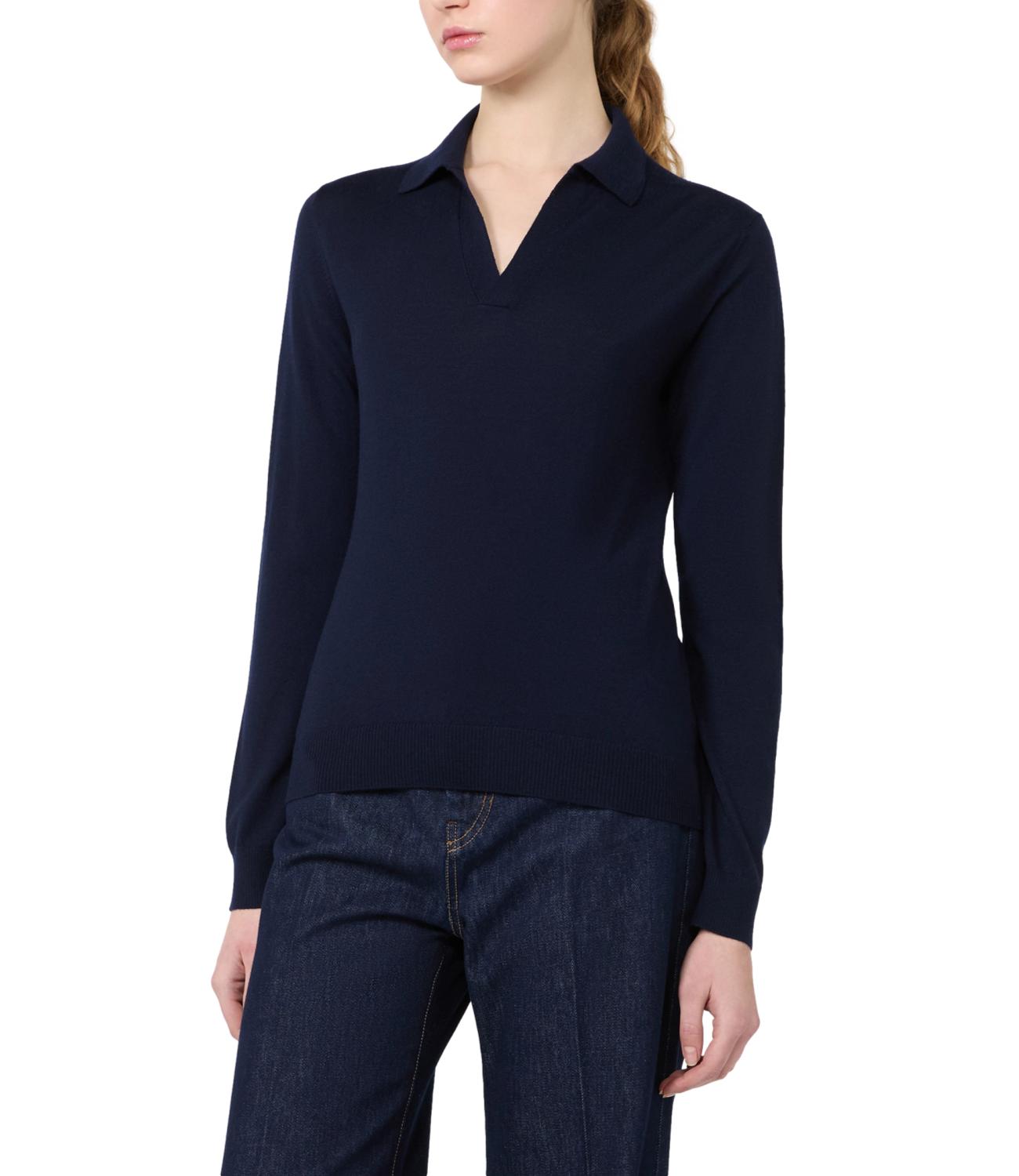 Max Mara Weekend Maglia da Donna - Blu - 2625366052600