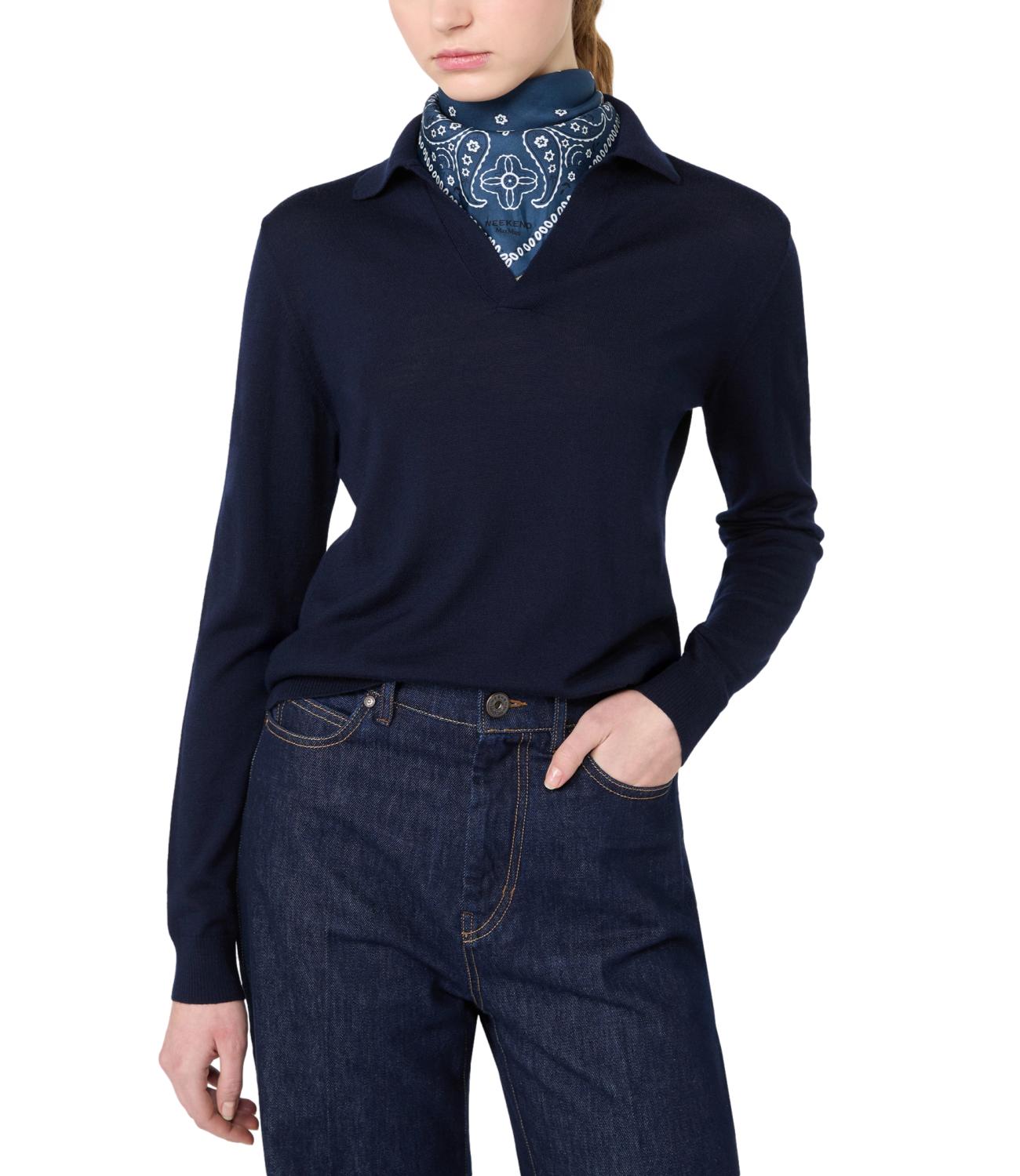 Max Mara Weekend Maglia da Donna - Blu - 2625366052600