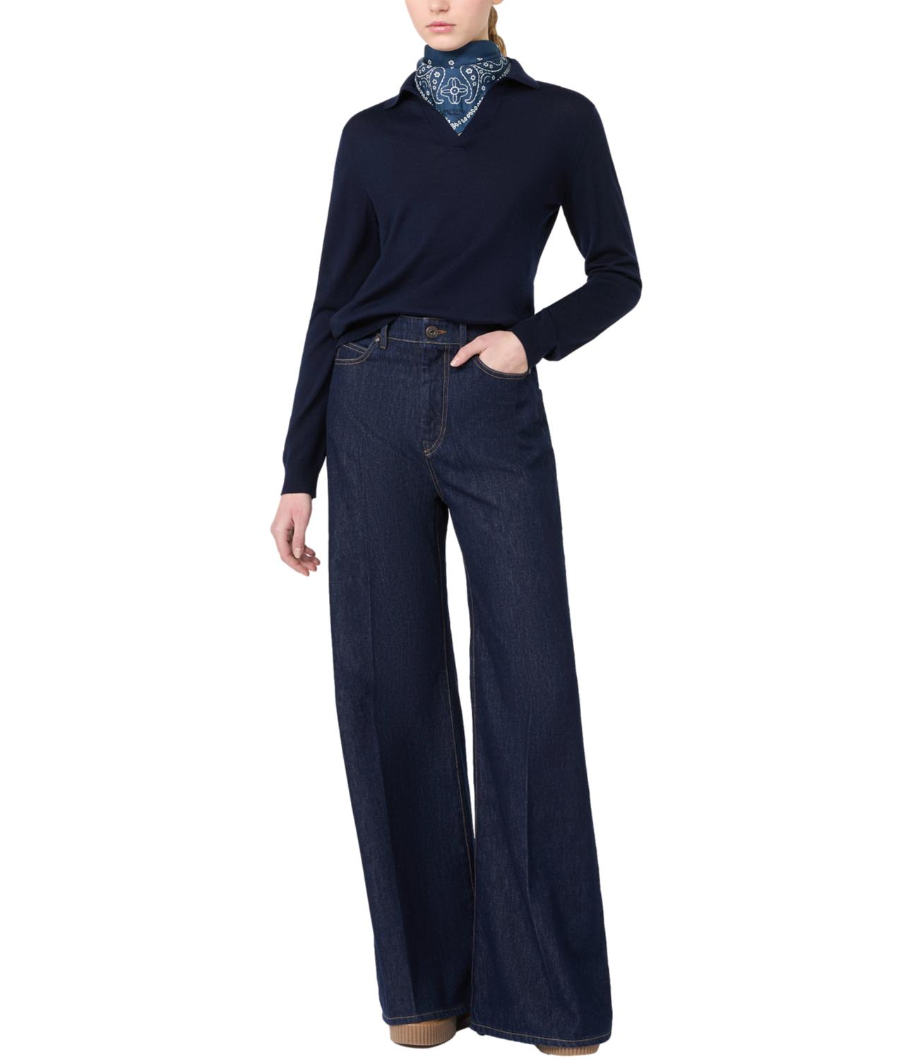 Max Mara Weekend Maglia da Donna - Blu - 2625366052600