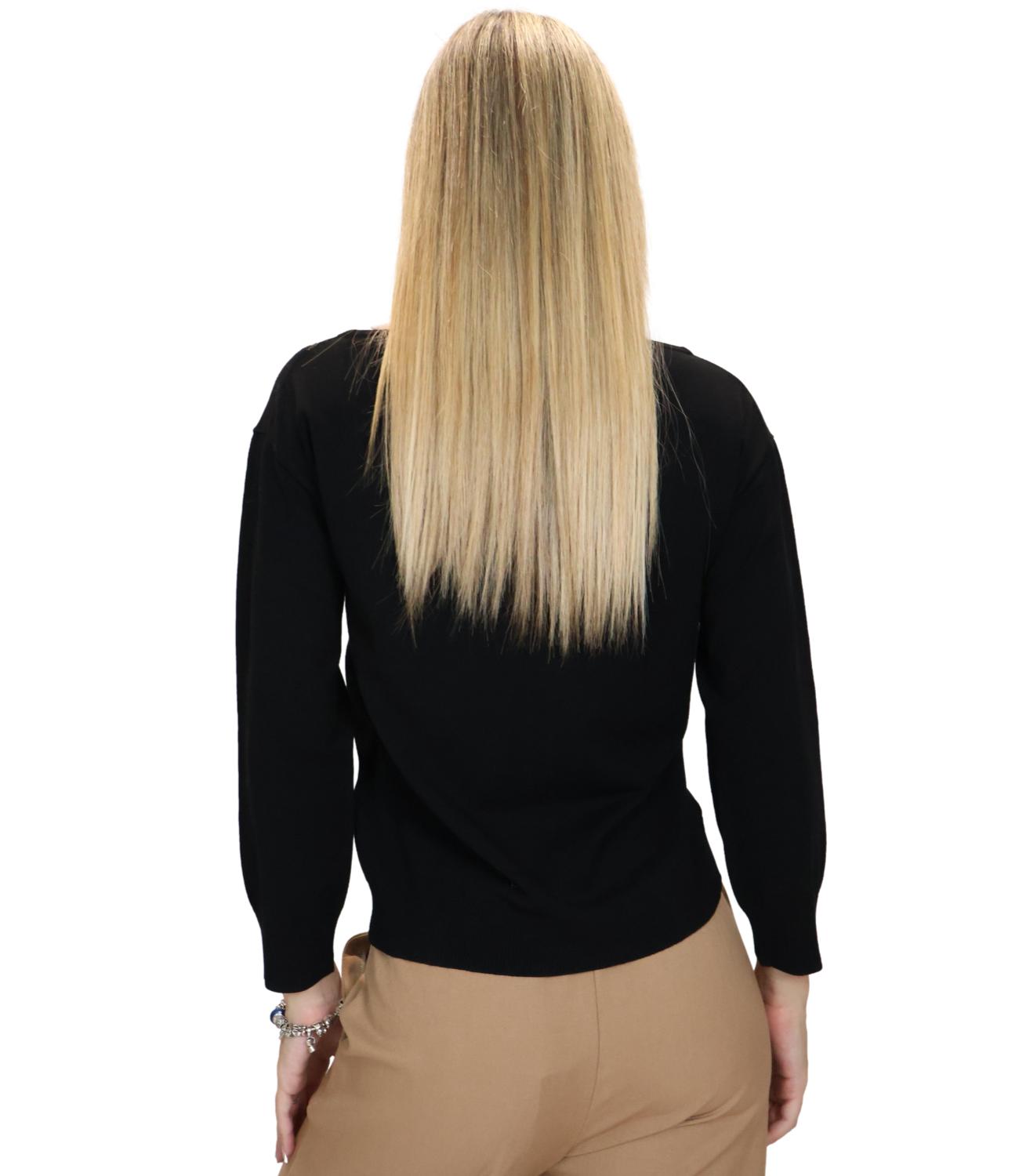 Max Mara Weekend Maglia da Donna - Nero - 2625366101600
