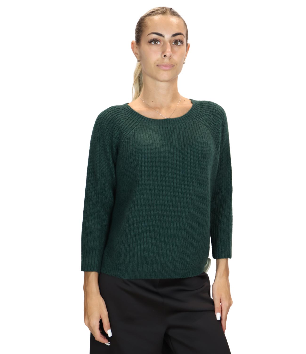 Max Mara Weekend Maglia da Donna - Verde Bosco - 2625366112600