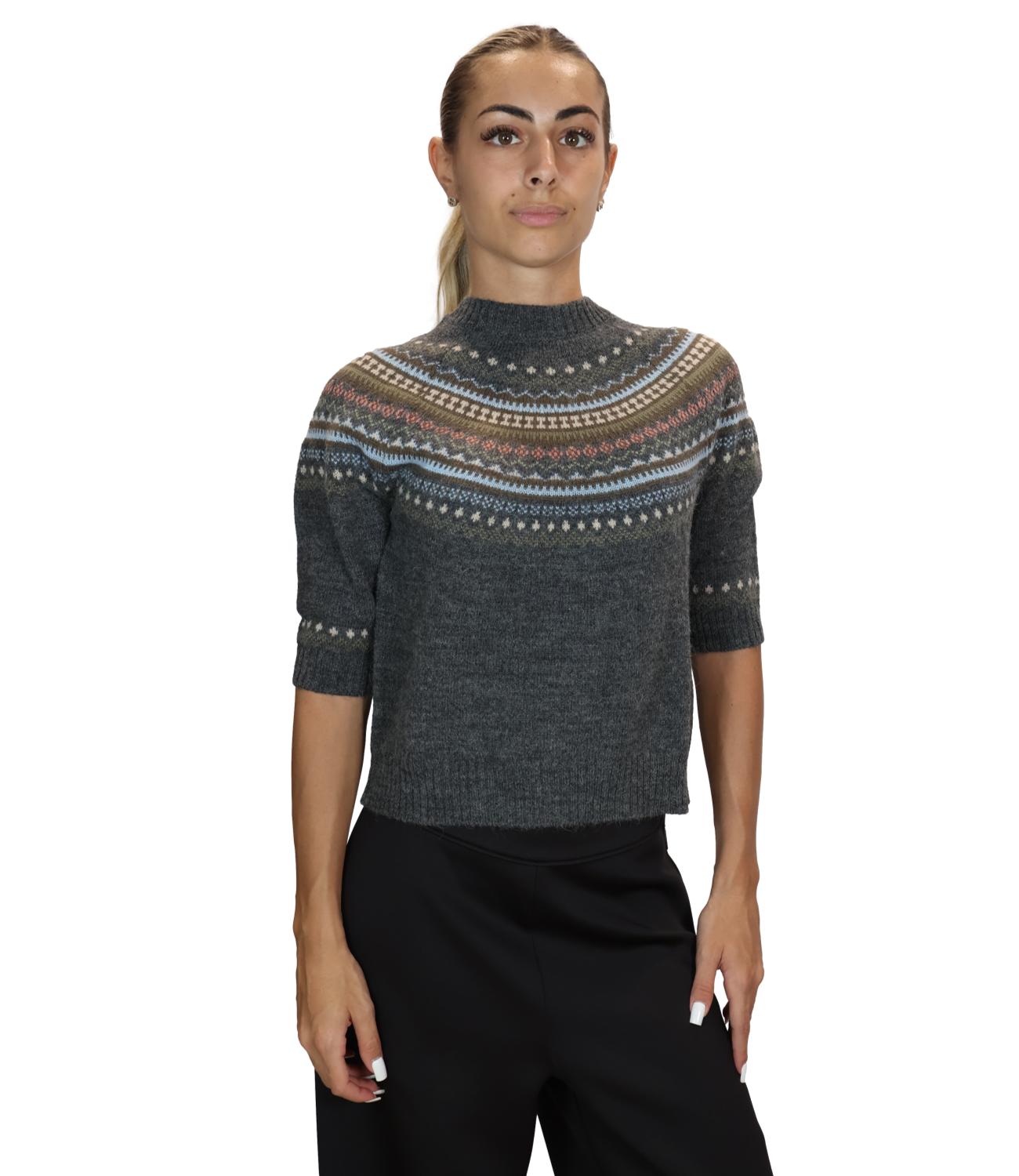 Max Mara Weekend Maglia da Donna - Grigio Medio - 2625366262600