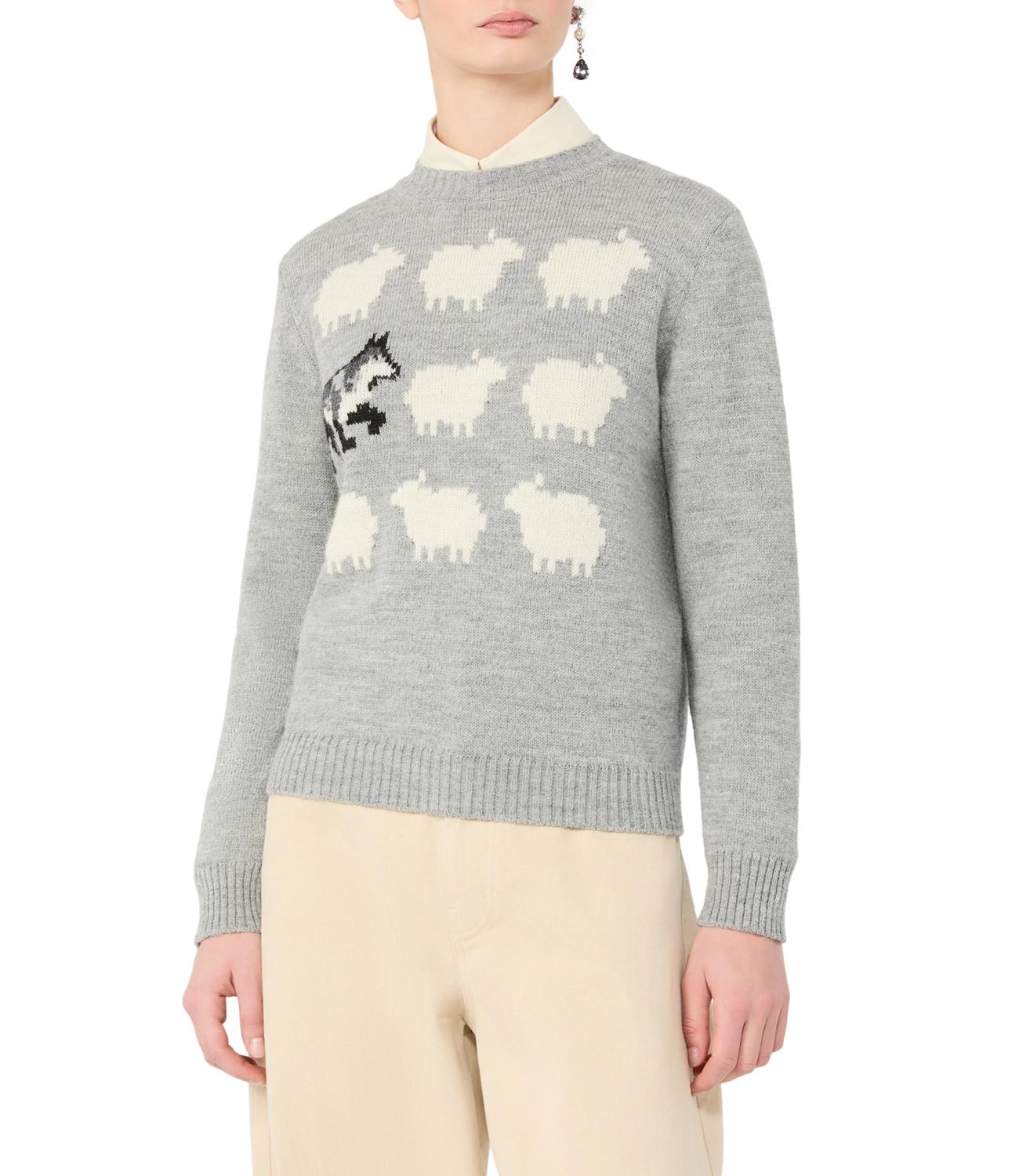 Max Mara Weekend Maglia da Donna - Grigio Chiaro - 2625366272600