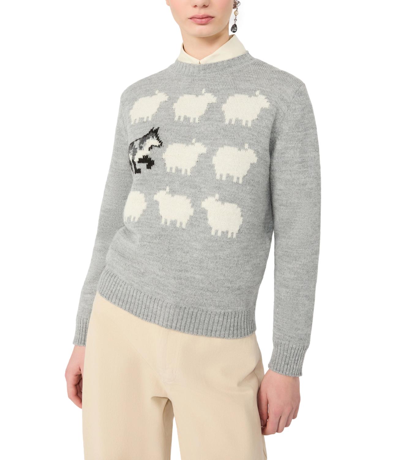 Max Mara Weekend Maglia da Donna - Grigio Chiaro - 2625366272600