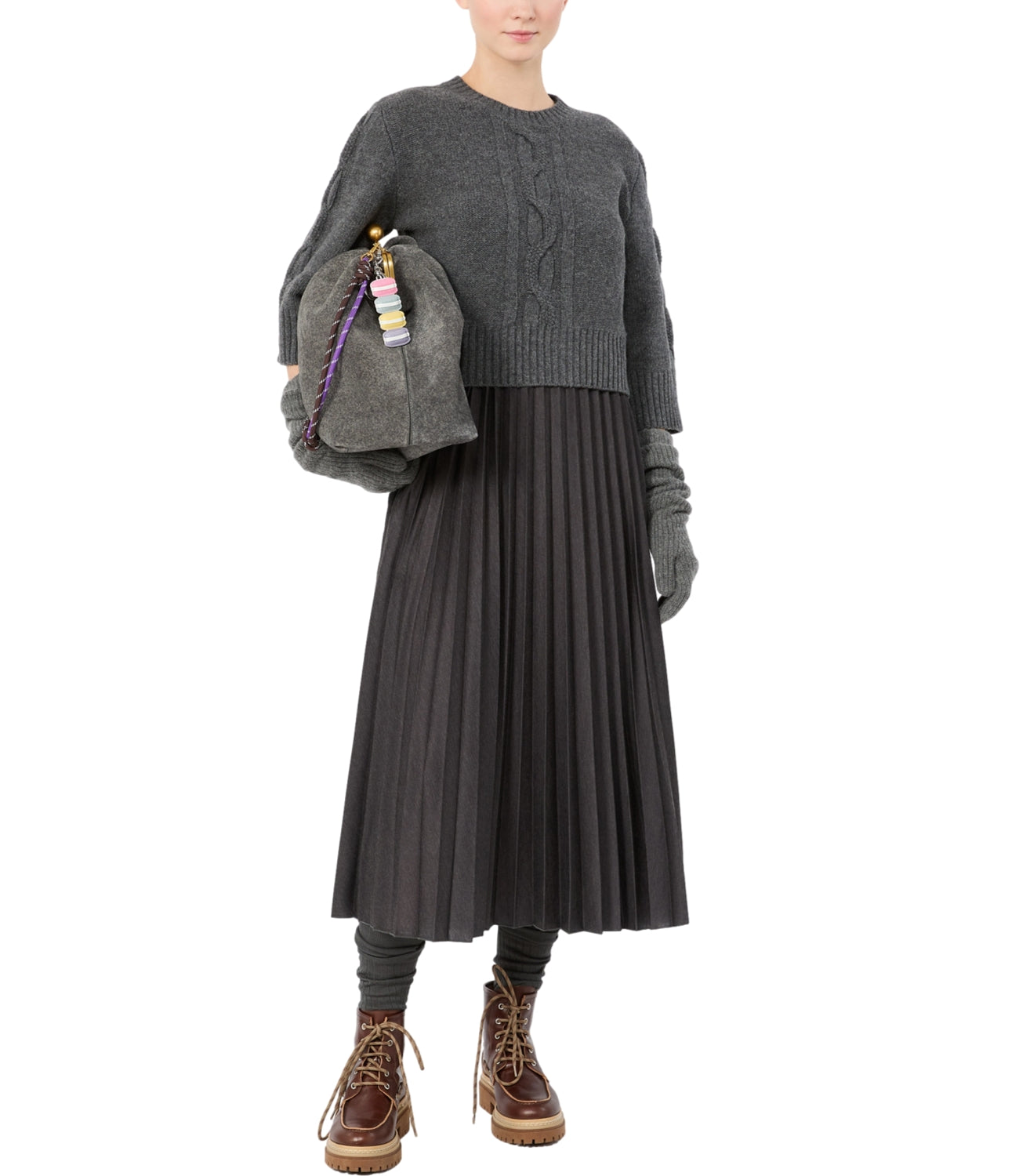 Max Mara Weekend Abito da Donna - Antracite Melange - 2625396012600