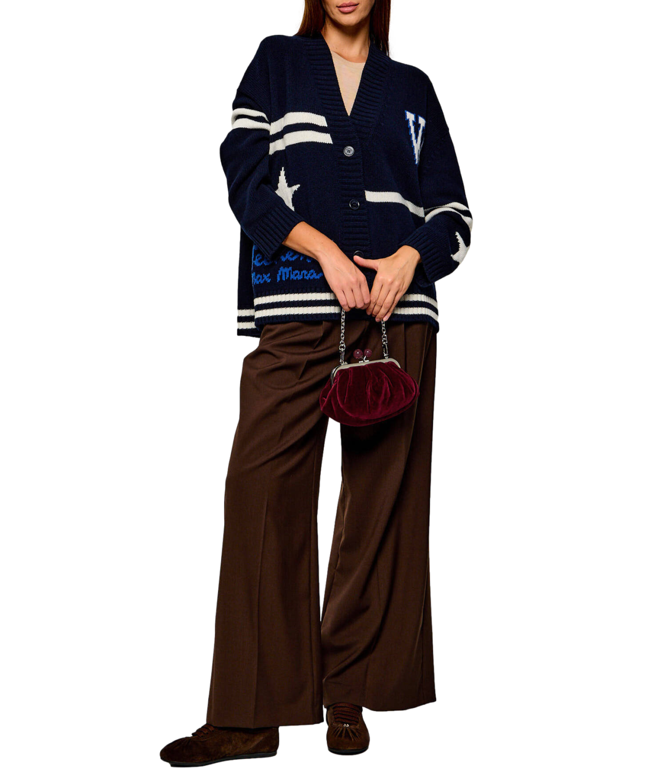 Max Mara Weekend Borsa da Donna - Bordeaux - 2625516055600