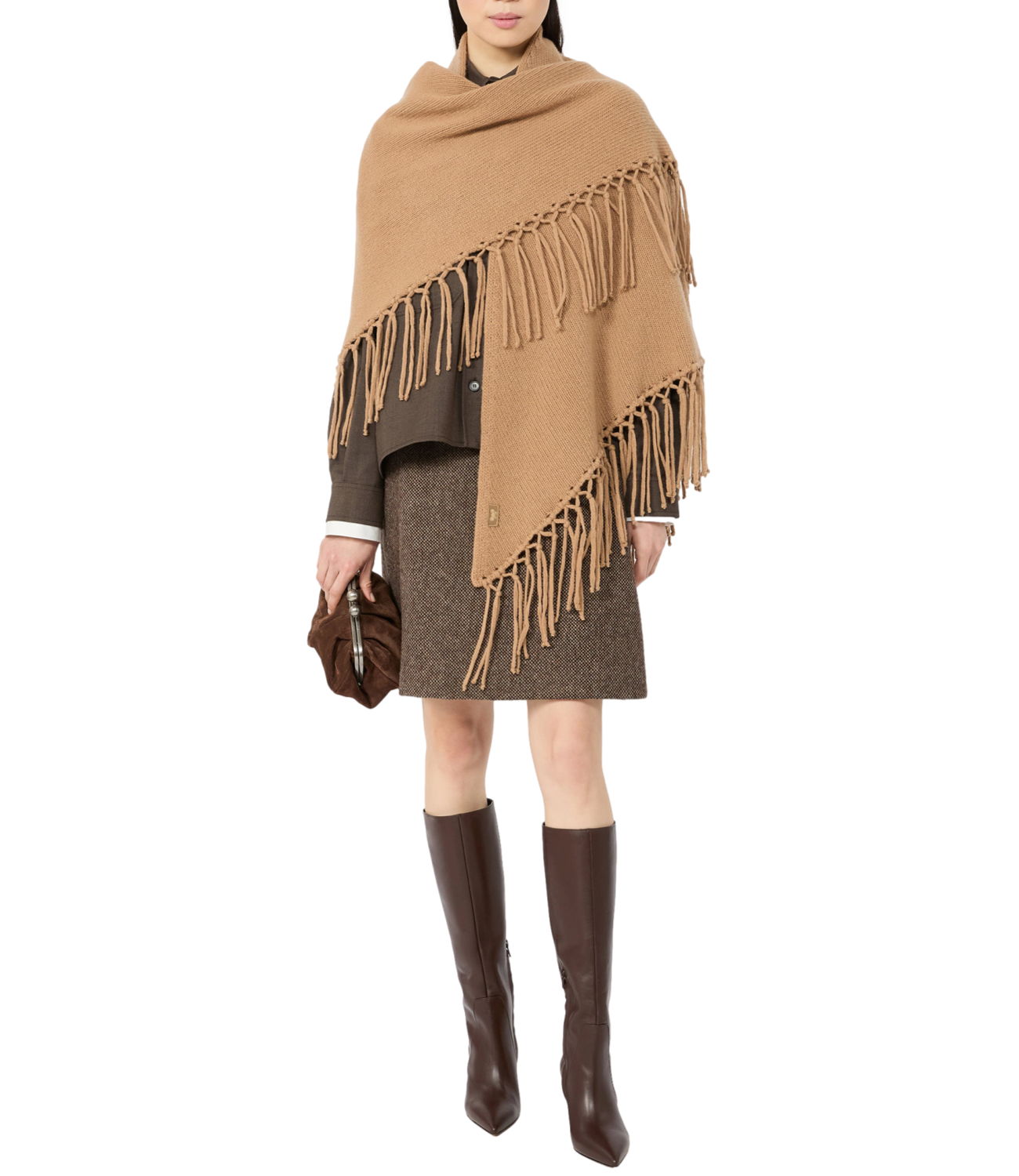 Max Mara Weekend Sciarpa/Foulard da Donna - Cammello - 2625746045600