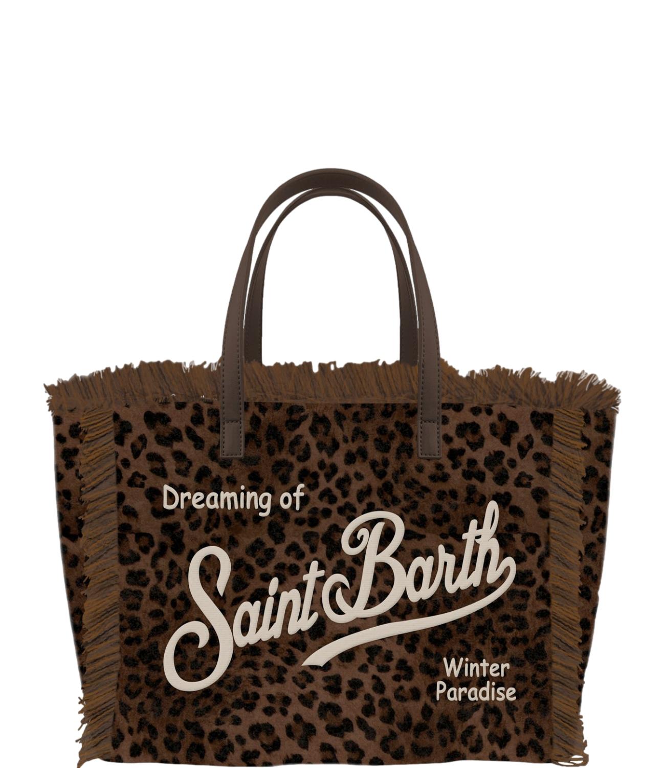 Mc2 Saint Barth Borsa da Donna - Dark Leopard 18 Emb - Col0032