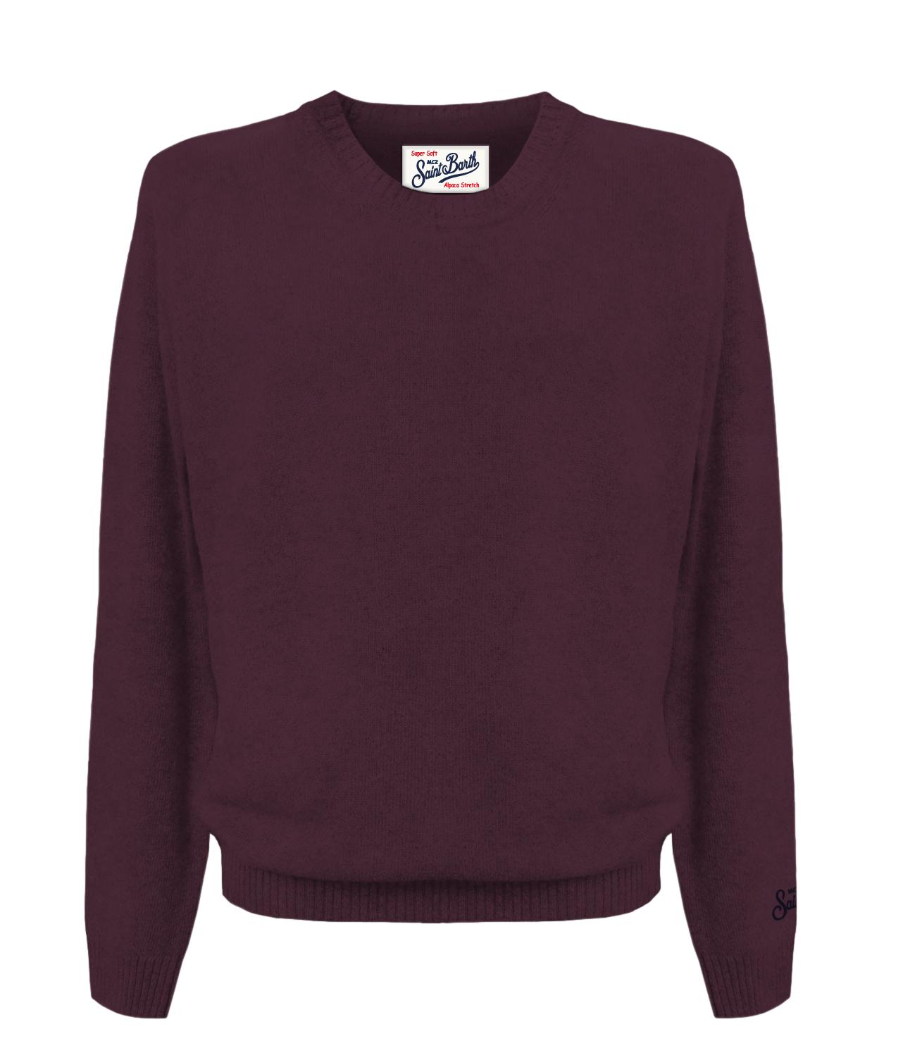 Mc2 Saint Barth Felpa da Uomo - 44m Aubergine - Rege006
