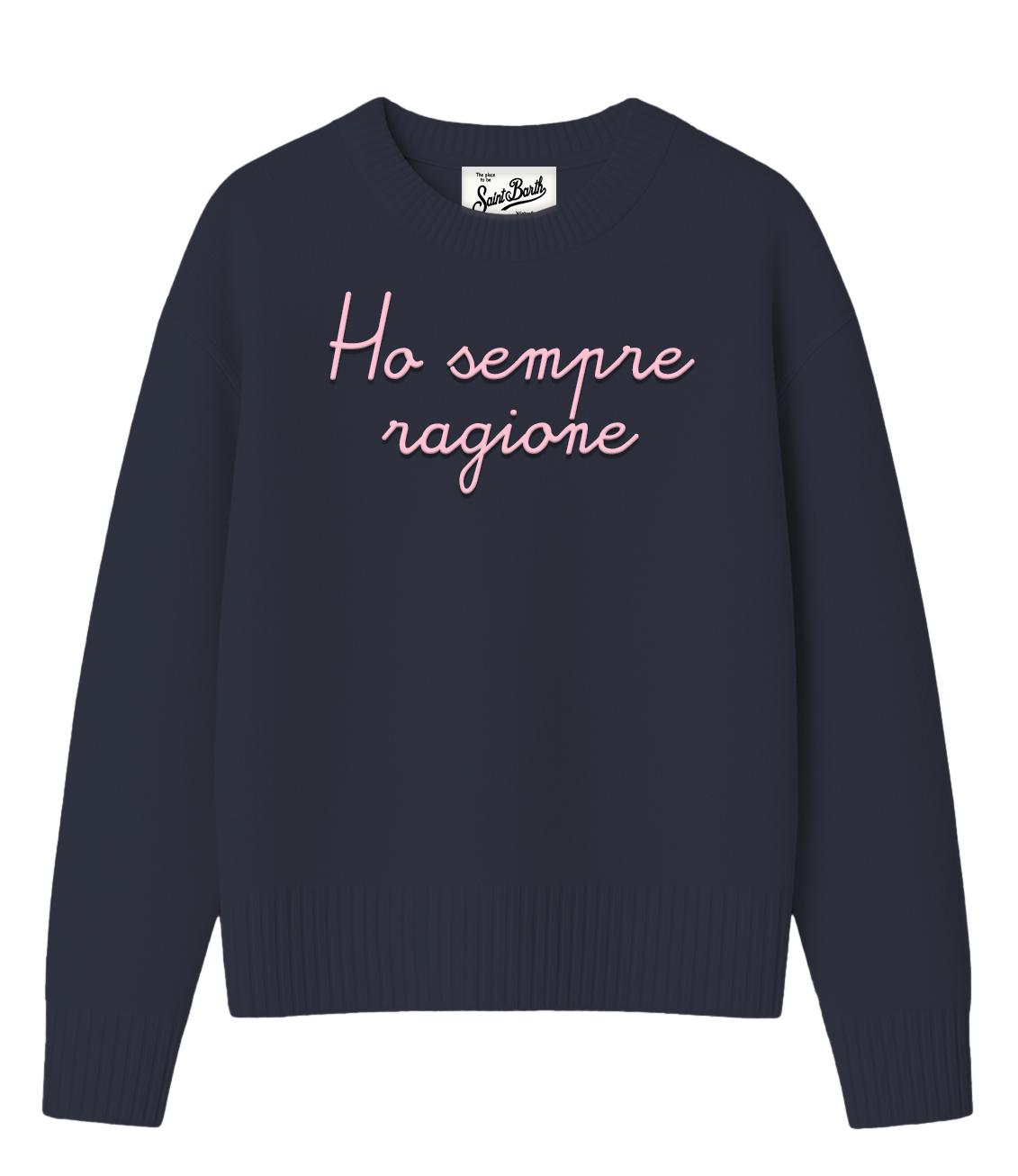 Mc2 Saint Barth Maglia da Donna - Ho Sempre Ragione 61 Emb - Tess001
