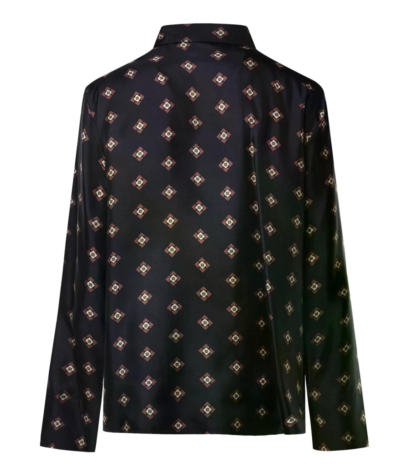 Mm Camicia da Donna - Blu Marino - 2626116017600