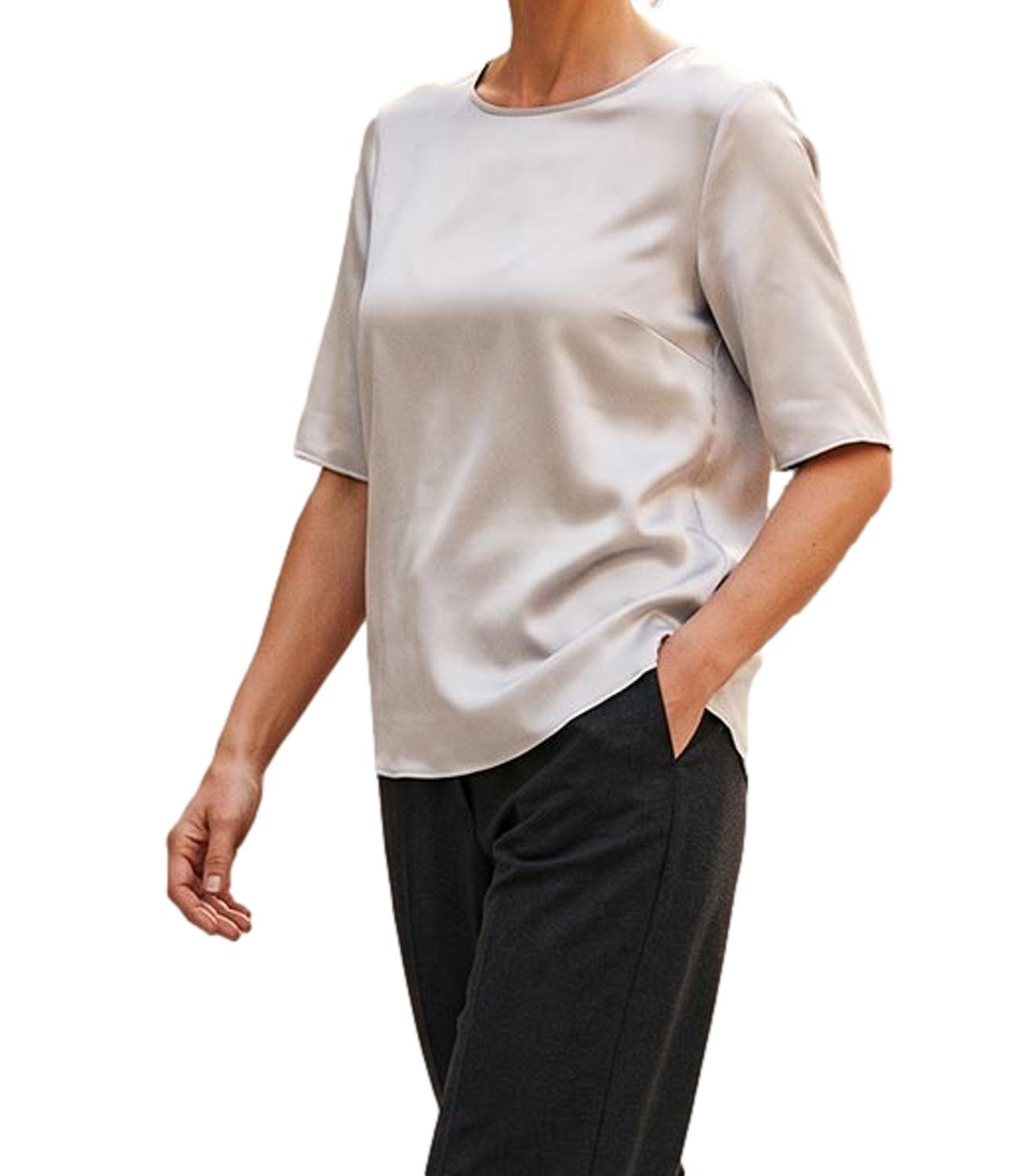 Mm Camicia da Donna - Ghiaccio - 2626116047600