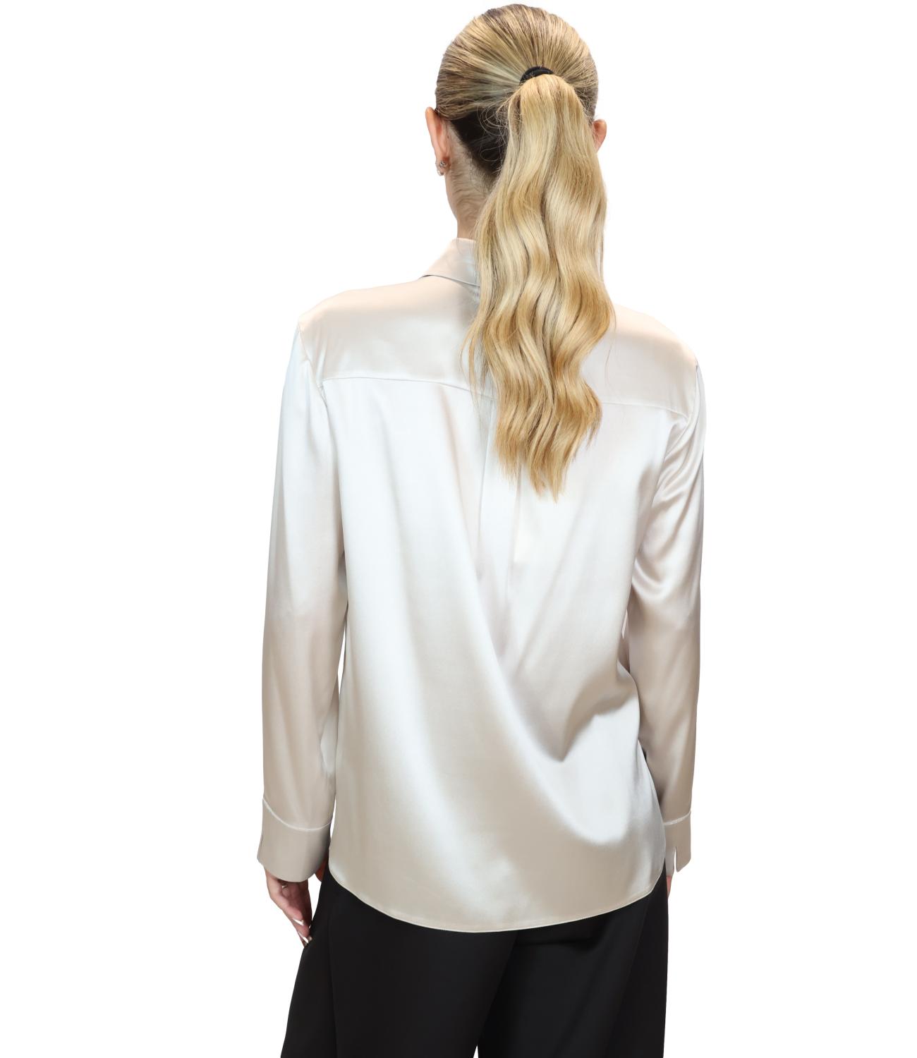 Mm Camicia da Donna - Ghiaccio - 2626116057600