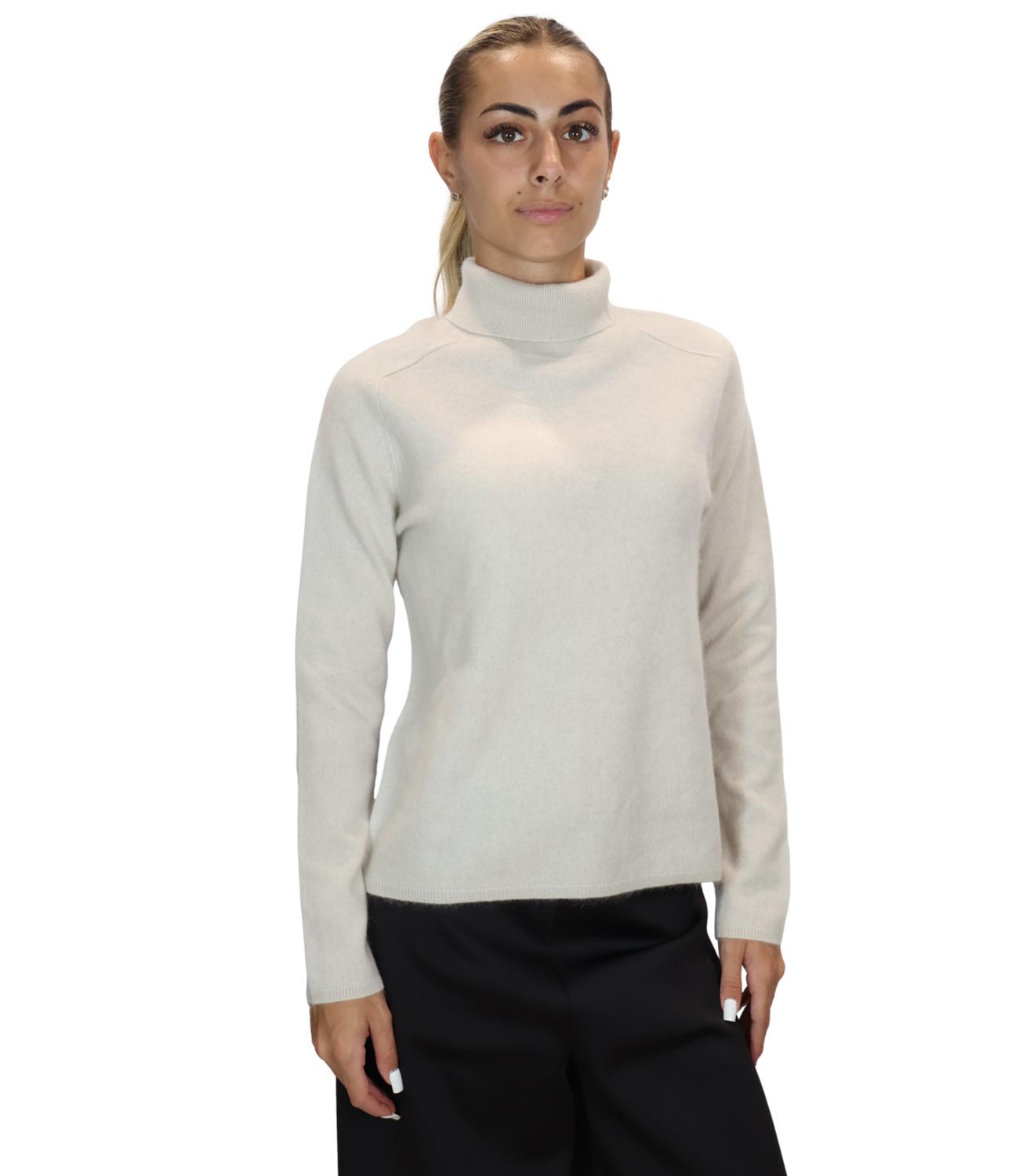 Mm Maglia da Donna - Sabbia - 2626366068600