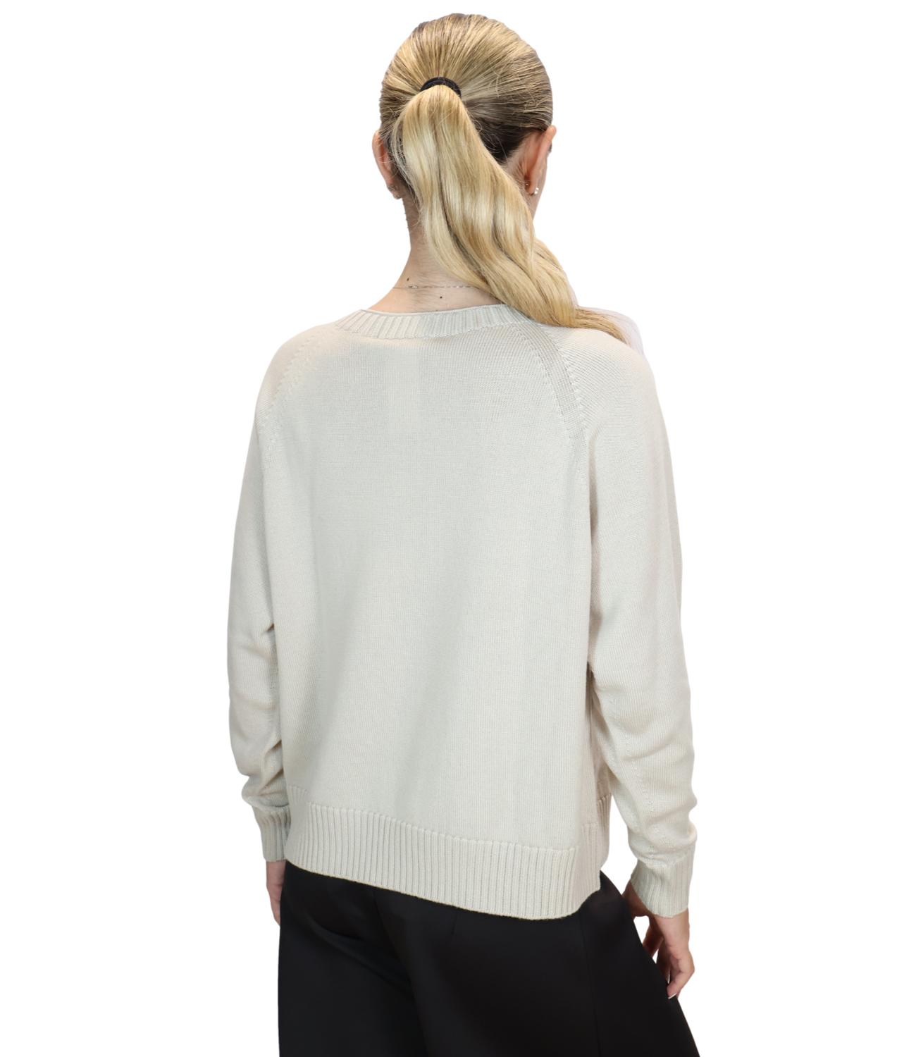 Mm Maglia da Donna - Sabbia - 2626366138600
