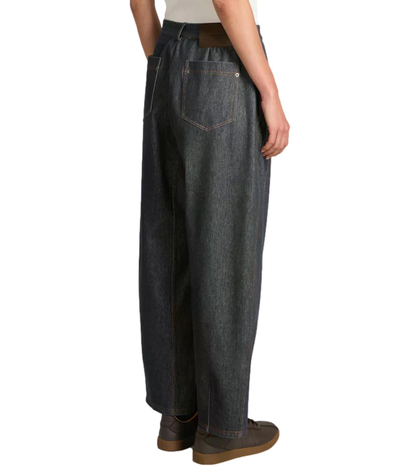 Mm Pantalone da Donna - Blu - 2626786027600