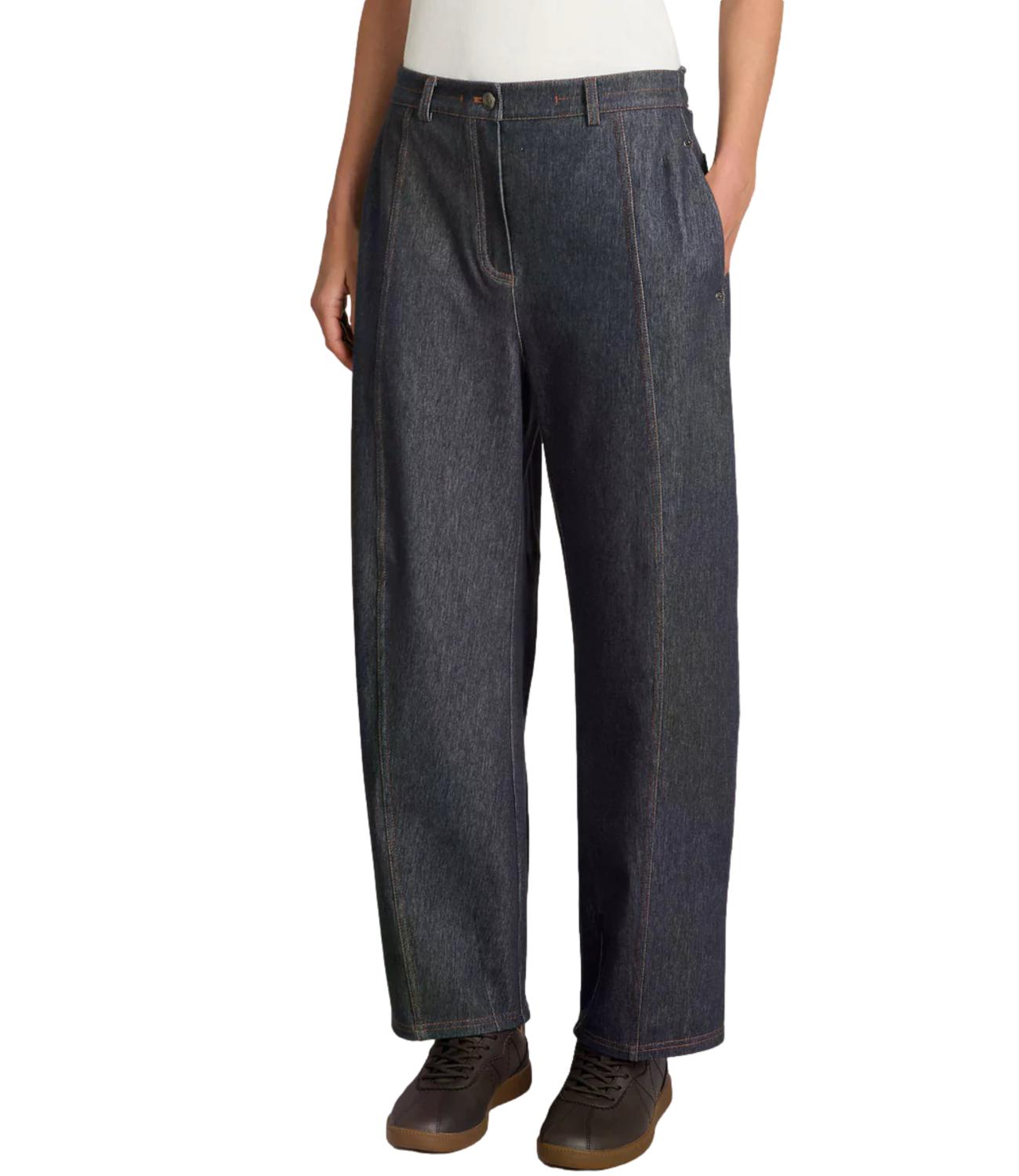 Mm Pantalone da Donna - Blu - 2626786027600