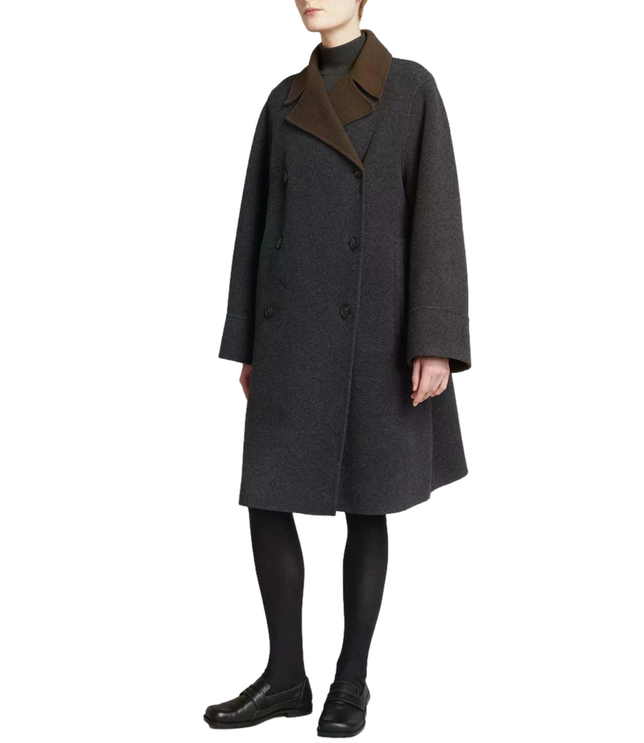 Mm Cappotto da Donna - Antracite - 2626906038600