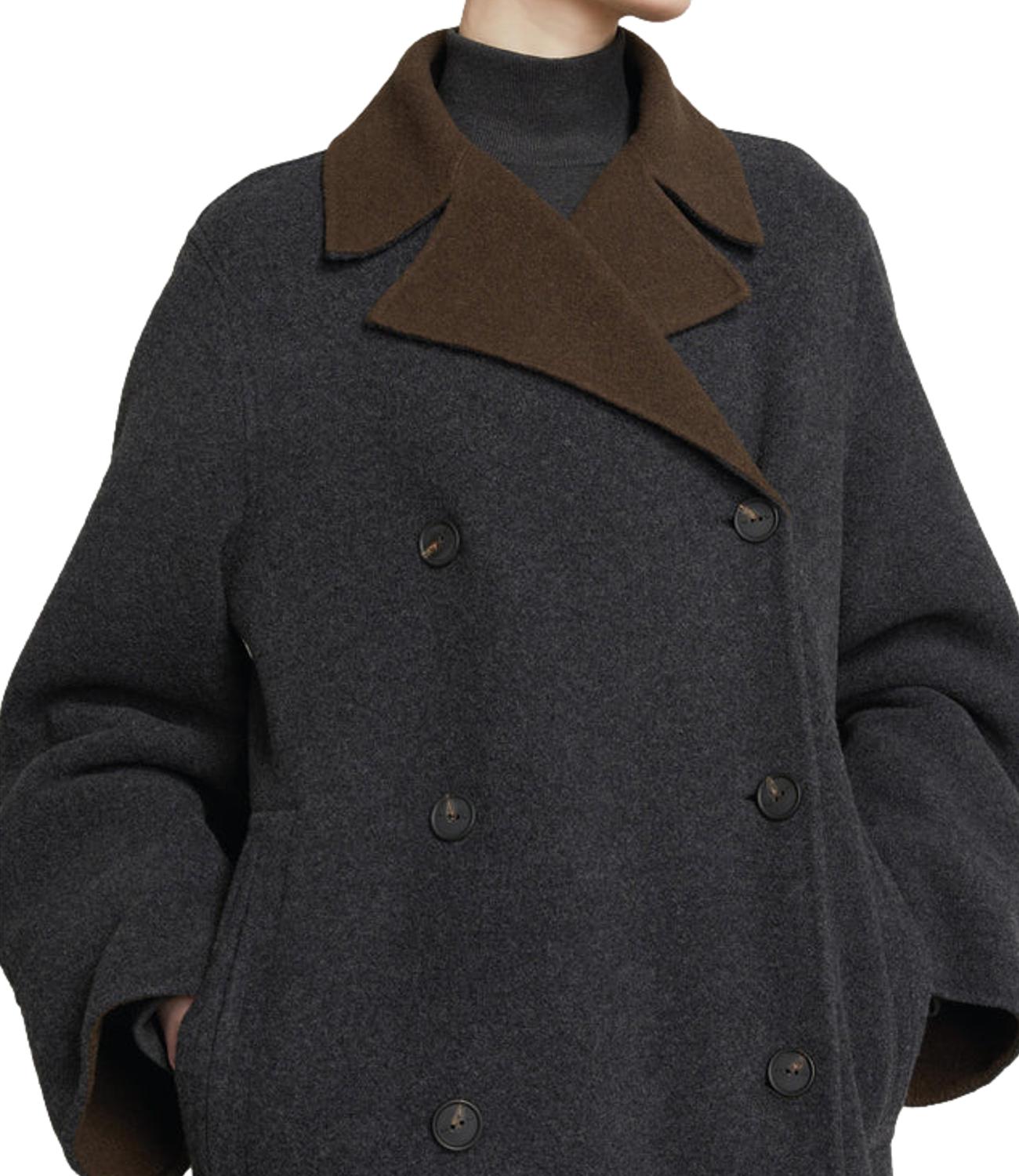 Mm Cappotto da Donna - Antracite - 2626906038600