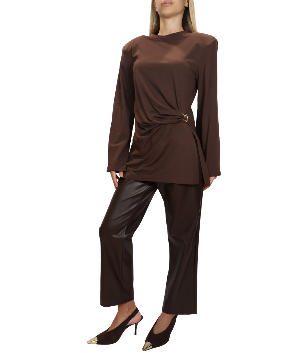 Motel Maglia da Donna - Moro - 01-M912fw26