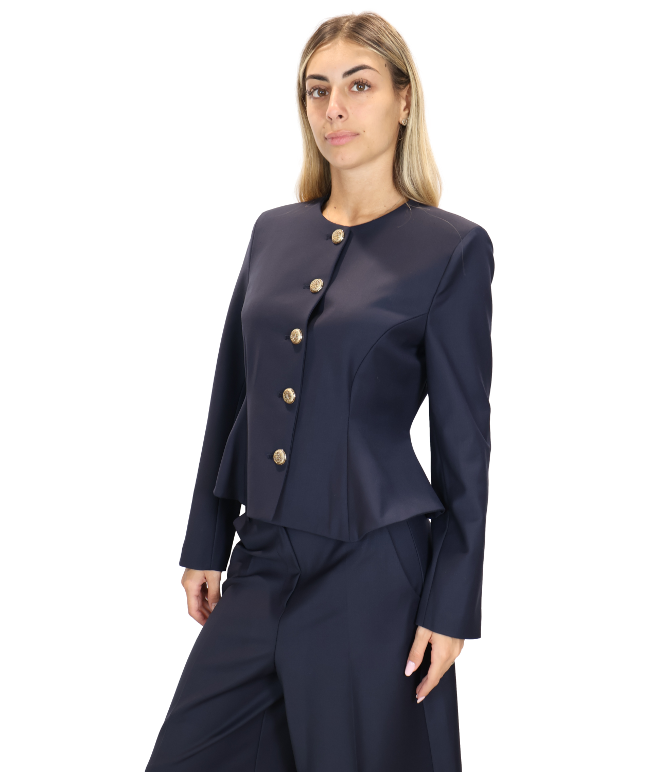 Motel Giacca da Donna - Blu - 27b5541