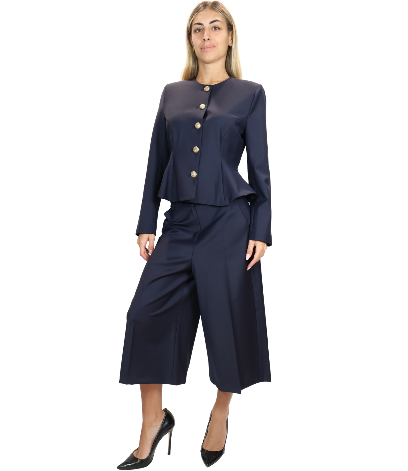 Motel Giacca da Donna - Blu - 27b5541