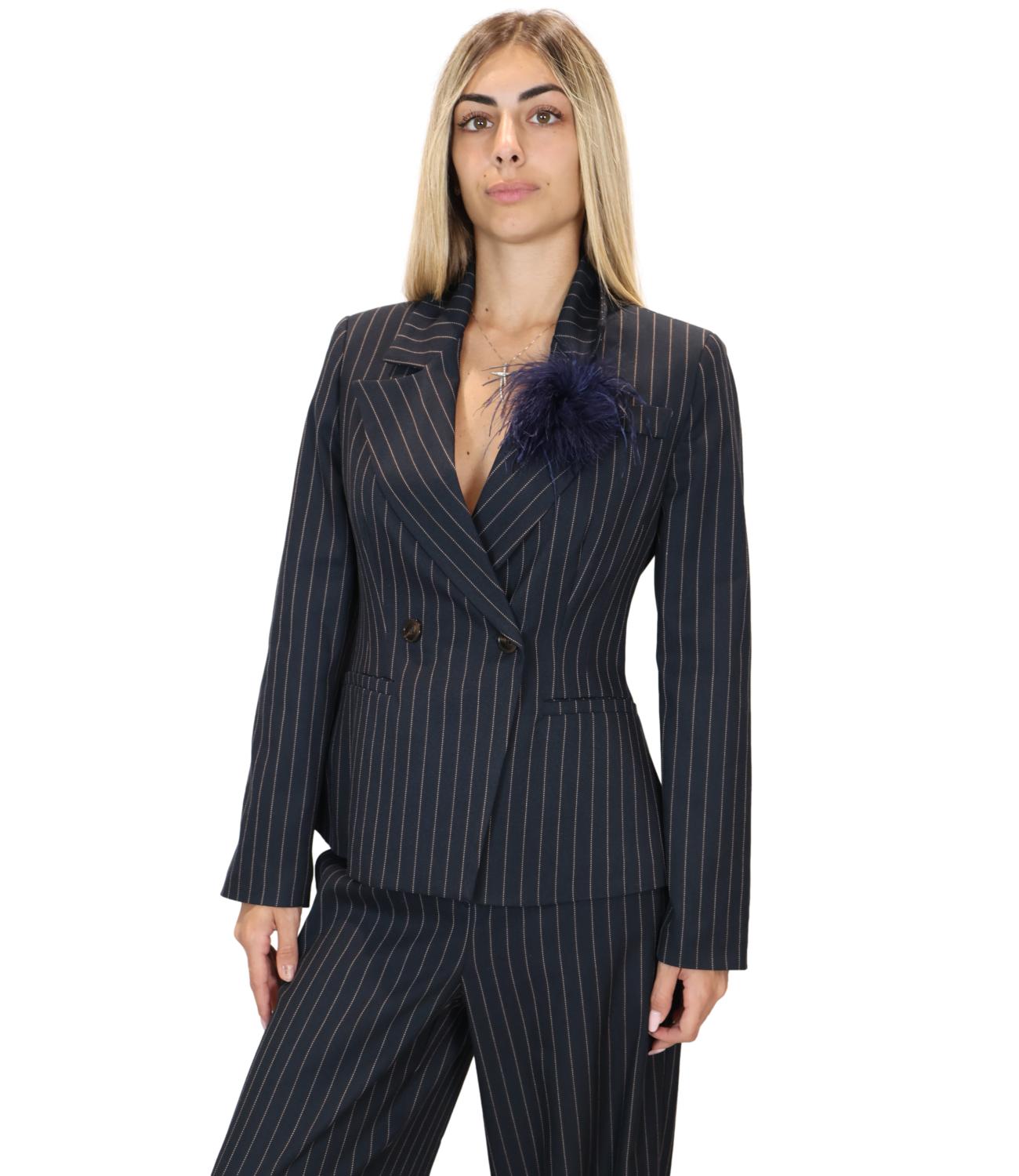 Motel Giacca da Donna - Blu - 27b6598