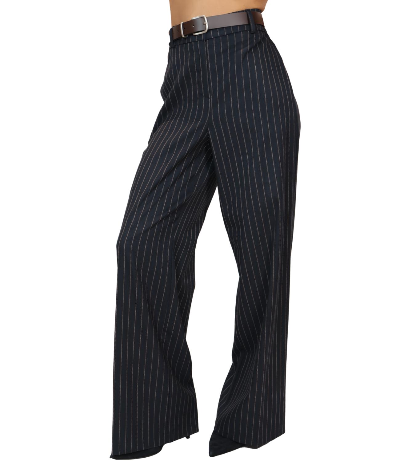 Motel Pantalone da Donna - Blu - 27p6505