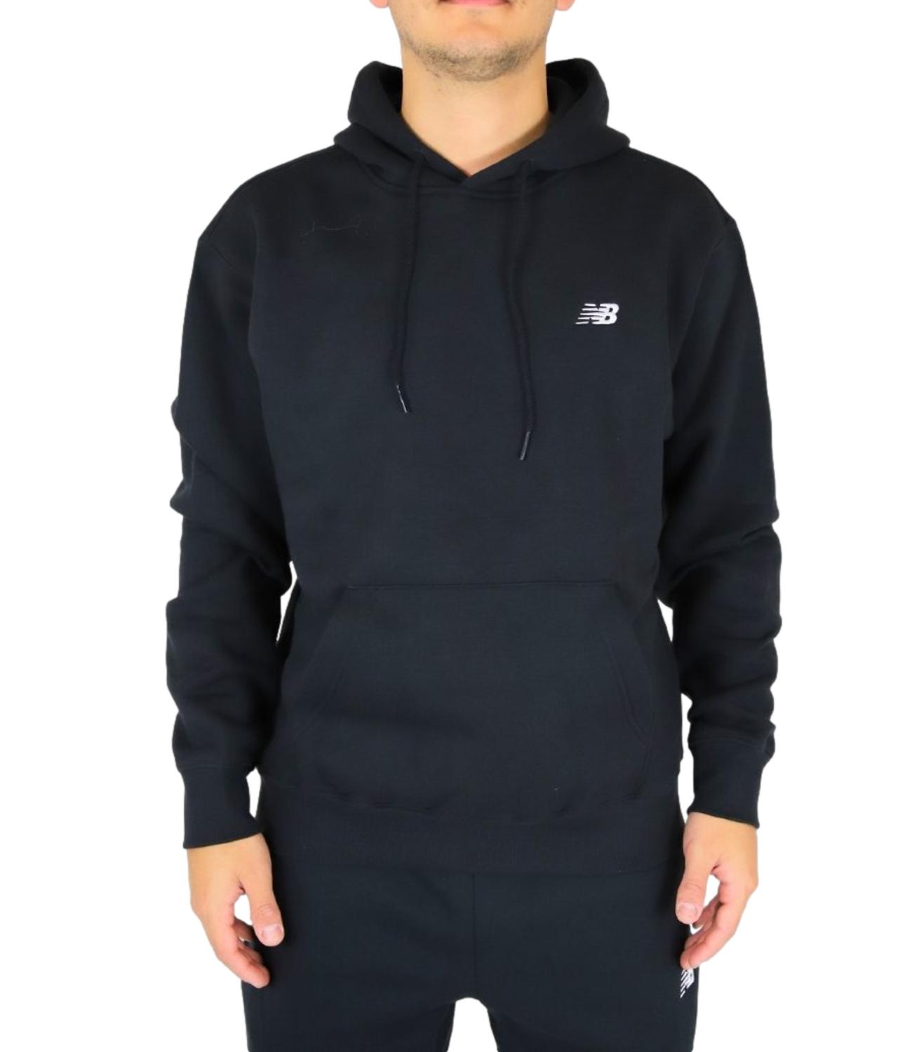 New Balance Felpa da Uomo - Black - Mt41511