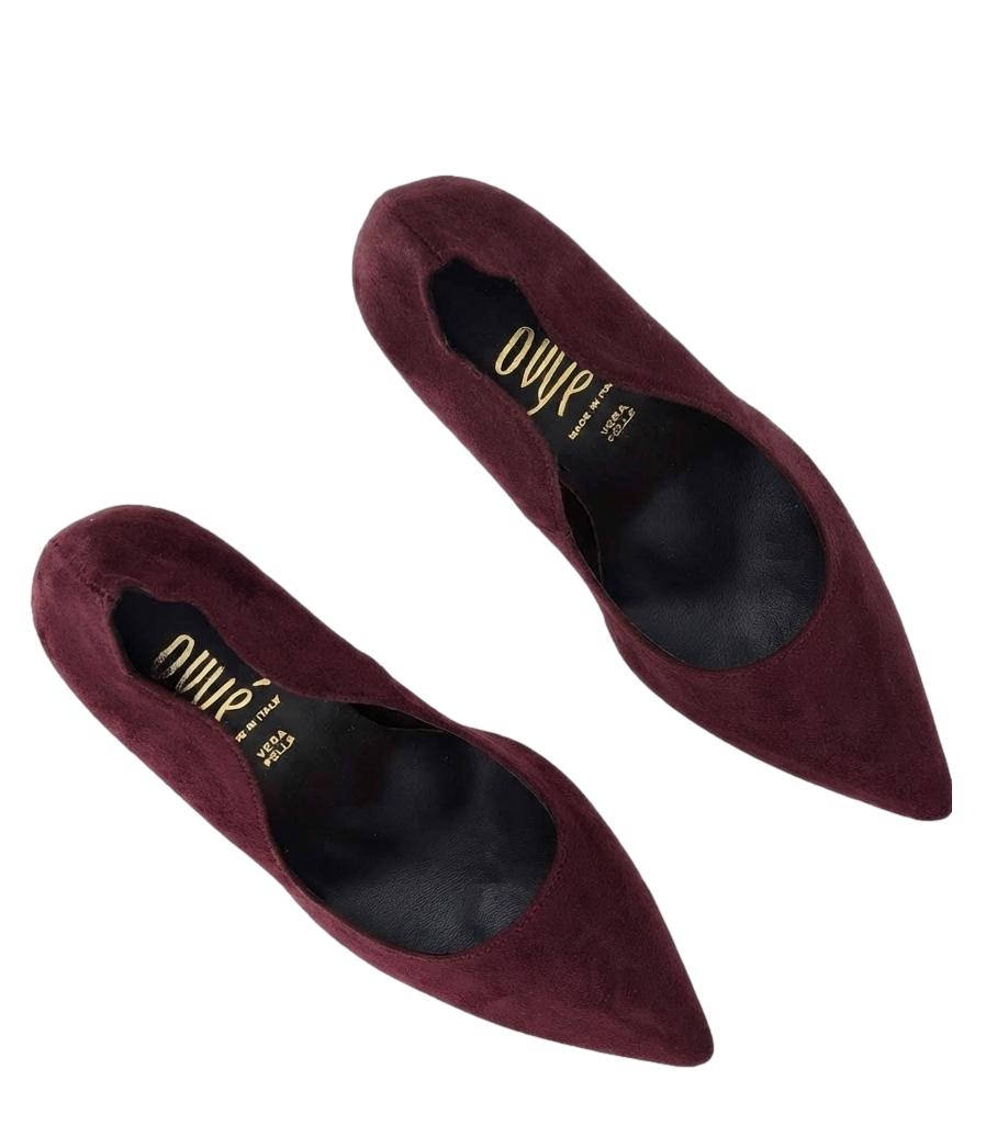 Ovye' Décolleté da Donna - Bordo - Lf410a076cam