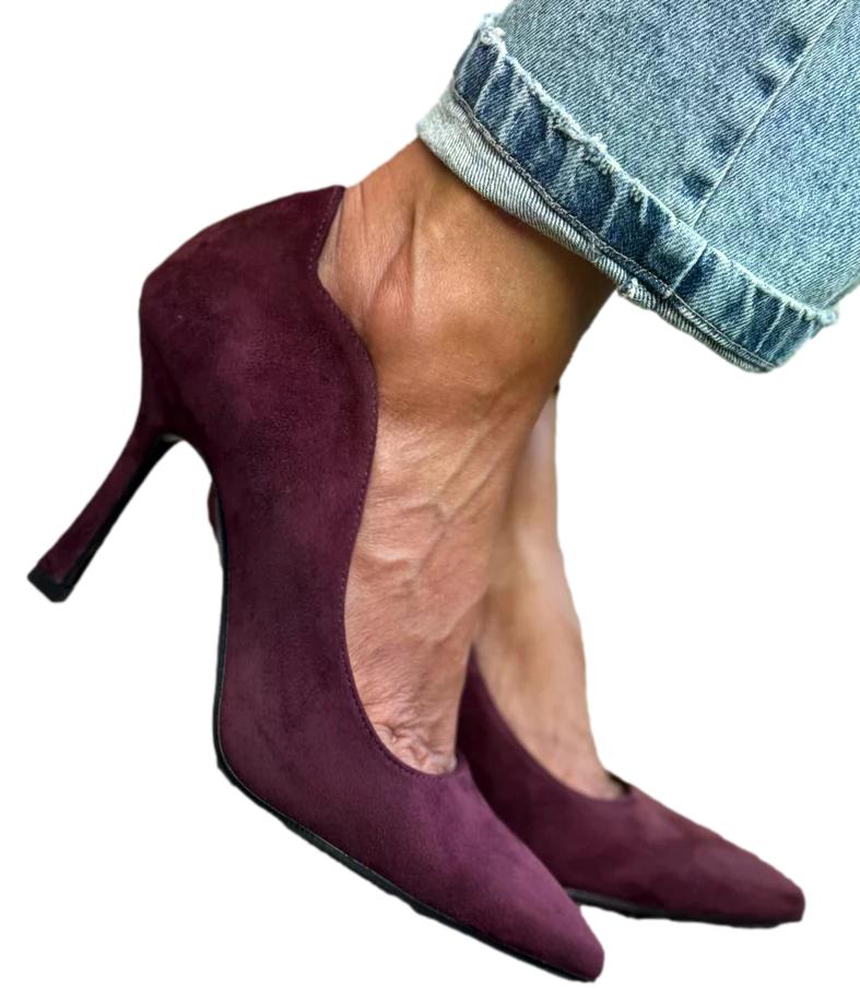 Ovye' Décolleté da Donna - Bordo - Lf410a076cam