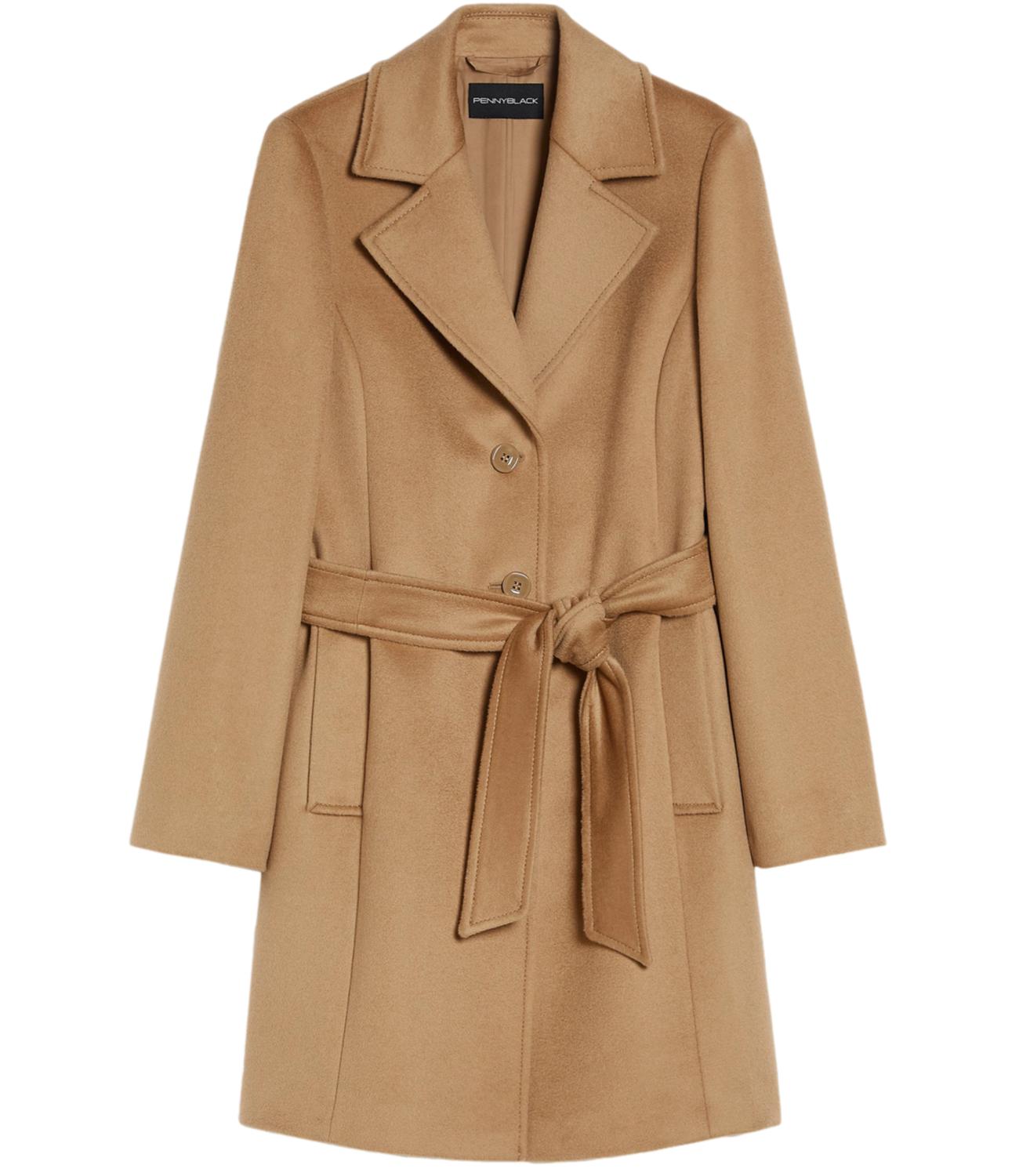 Penny Black Cappotto da Donna - Cammello - 2621016033200