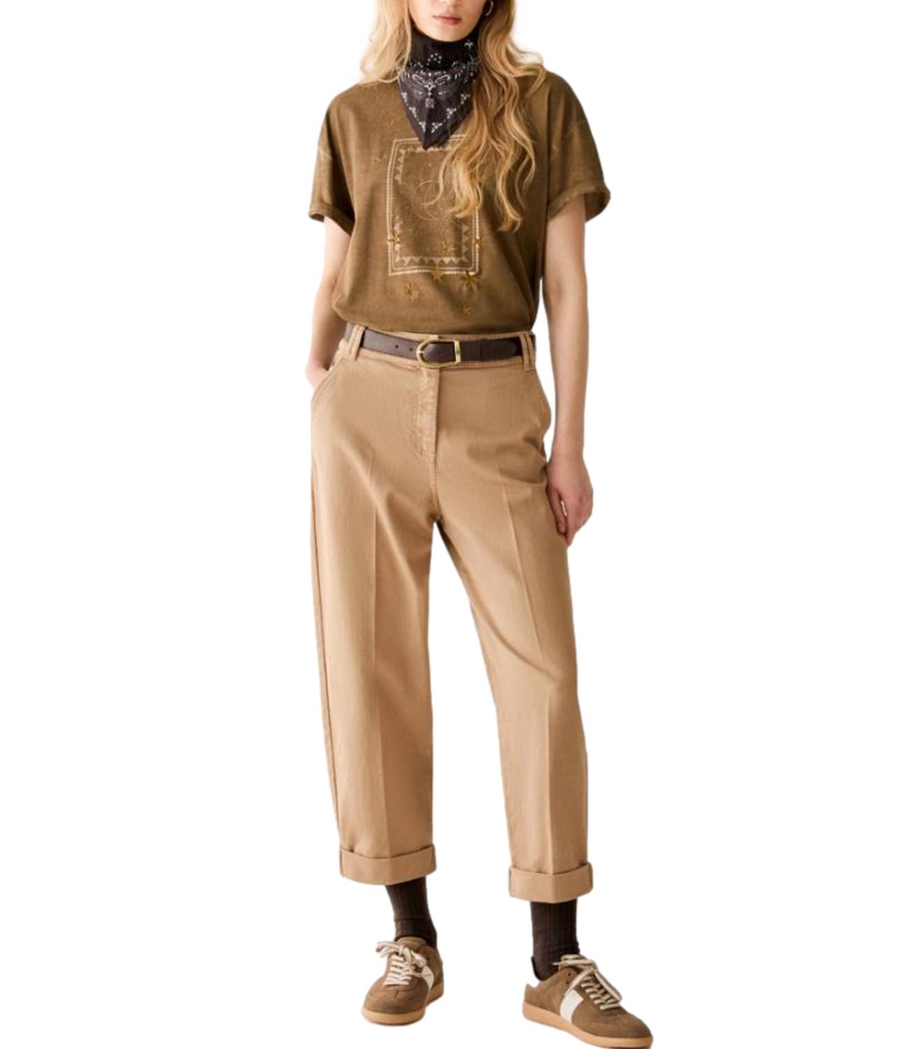 Penny Black Pantalone da Donna - Cammello - 2621136263200
