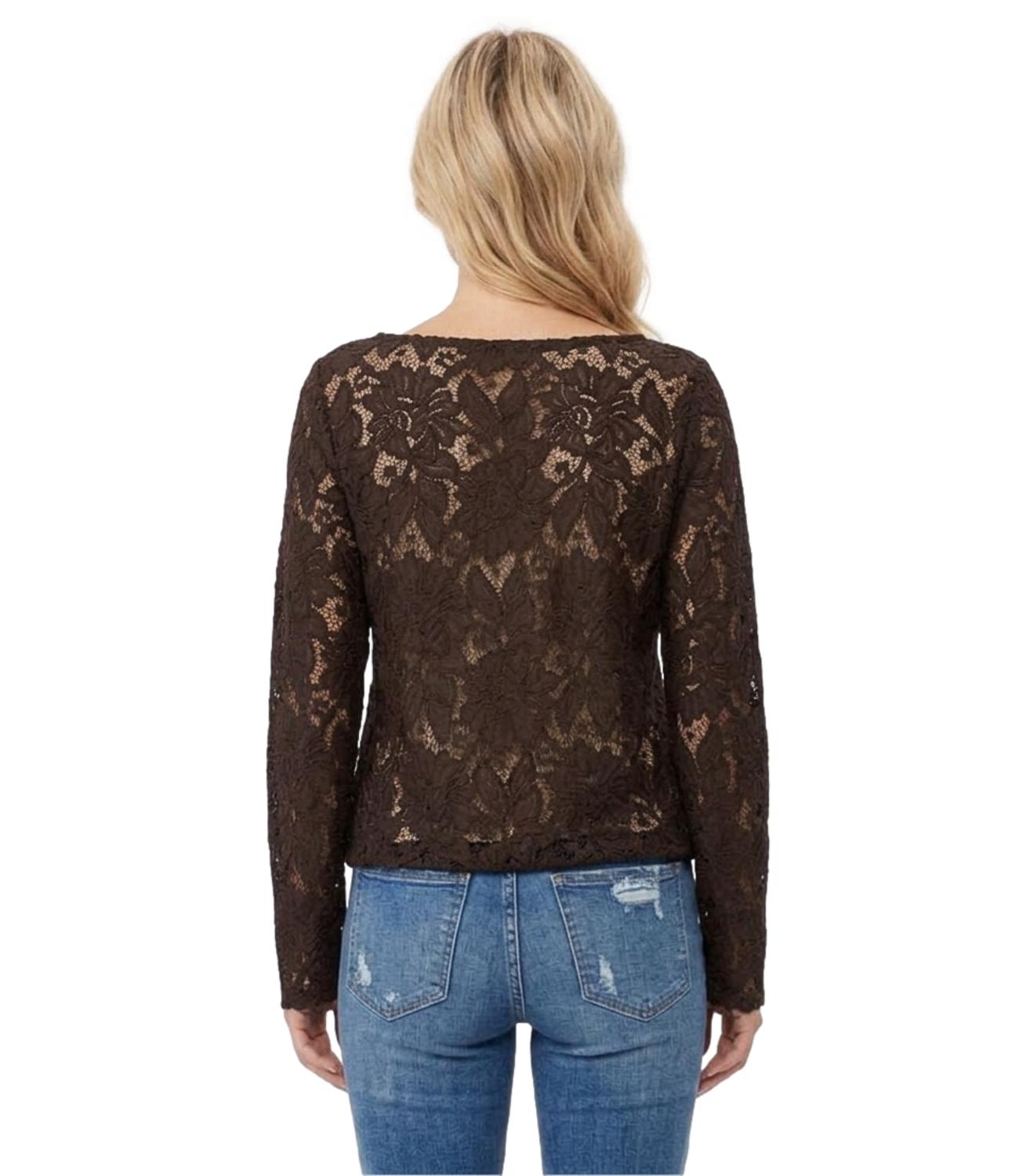 Philia Loft Maglia da Donna - Moro - B03l0120-6633