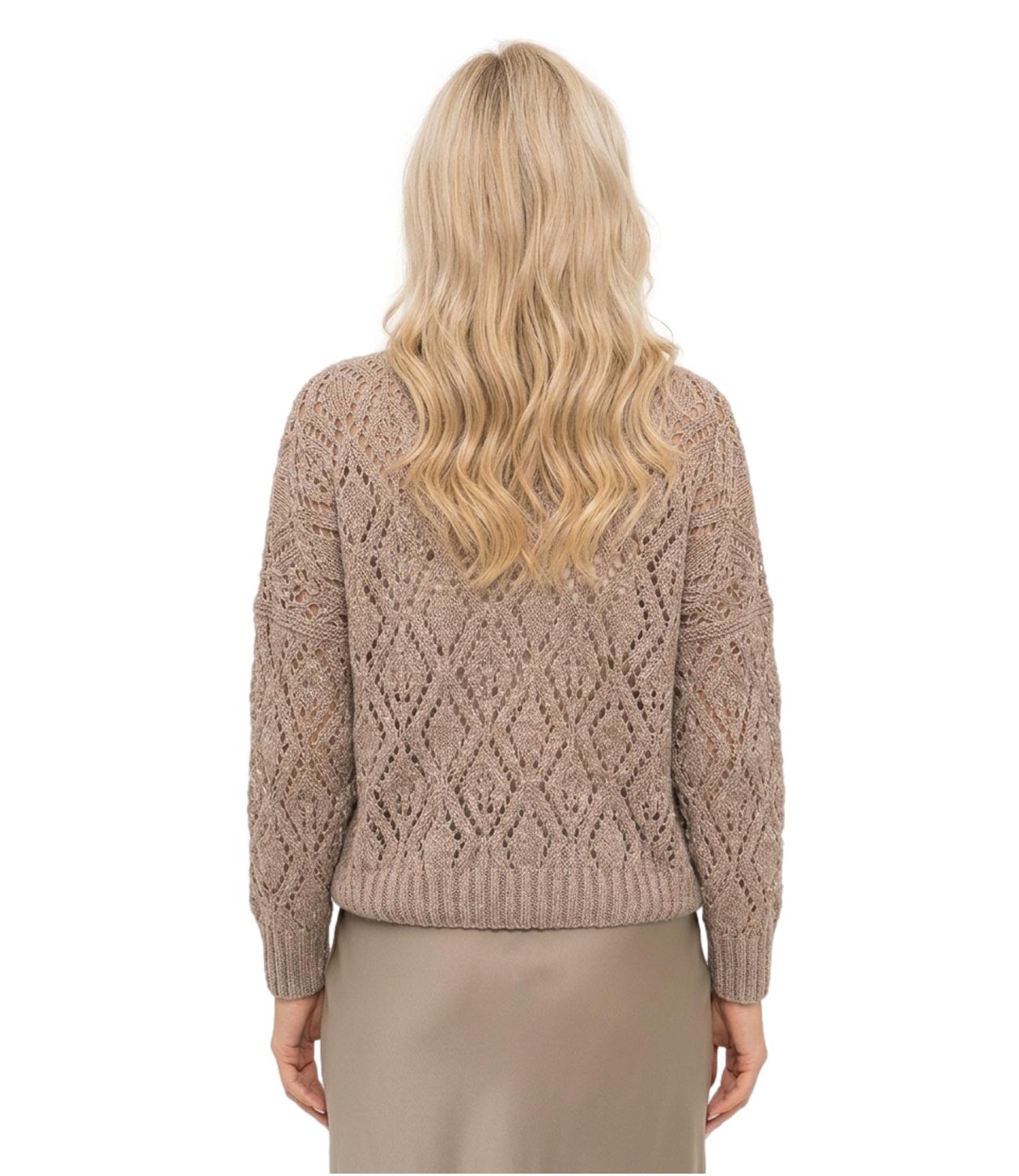 Philia Loft Maglia da Donna - Beige - L03o0017