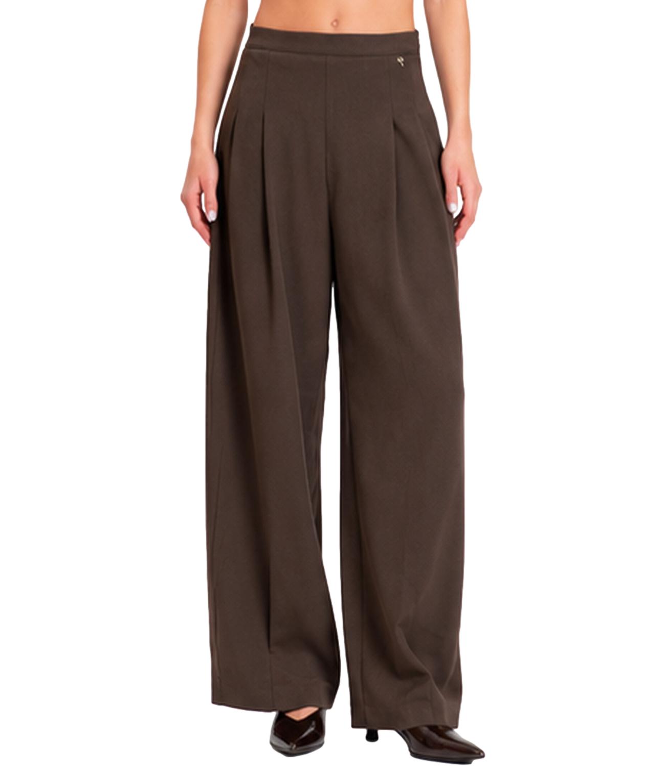 Philia Loft Pantalone da Donna - Marrone - M03n0056