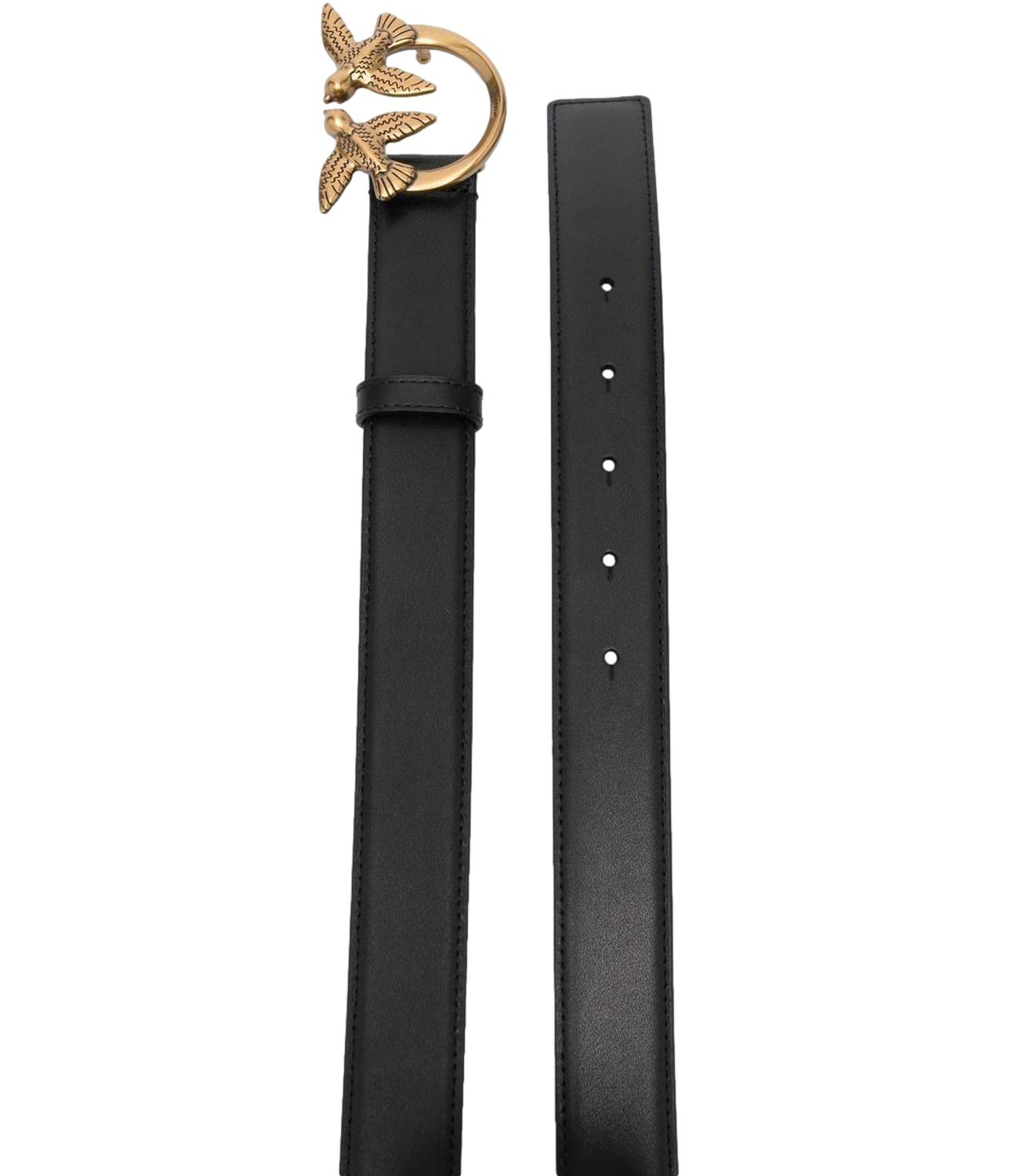 Pinko Cintura da Donna - NerO-Antique Gold - 100125-A0f1