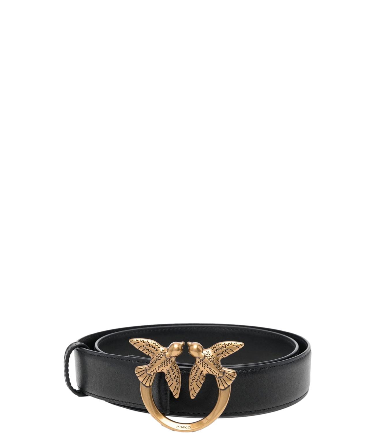 Pinko Cintura da Donna - NerO-Antique Gold - 100125-A0f1