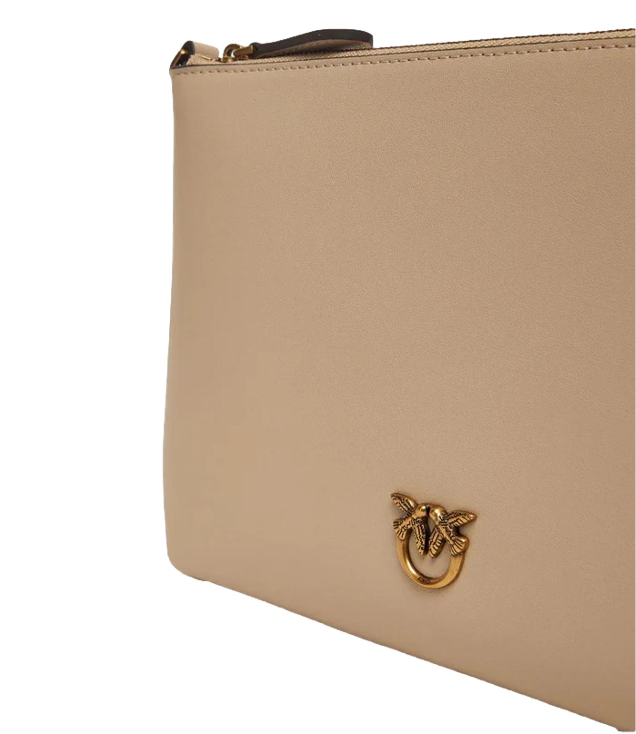 Pinko Borsa da Donna - BeigE-Grigio FumO-Antique Gold - 100455-A0f1