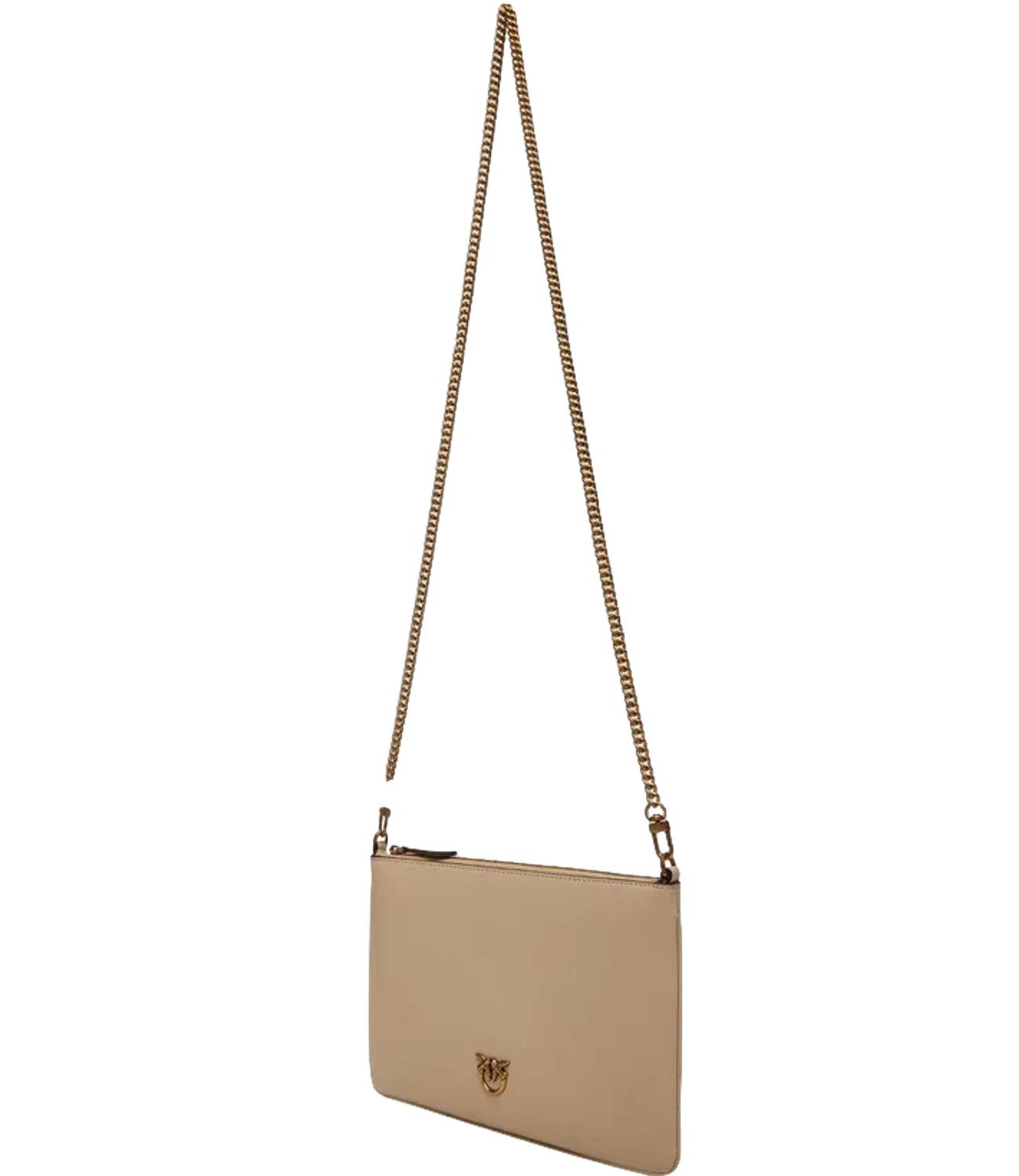 Pinko Borsa da Donna - BeigE-Grigio FumO-Antique Gold - 100455-A0f1