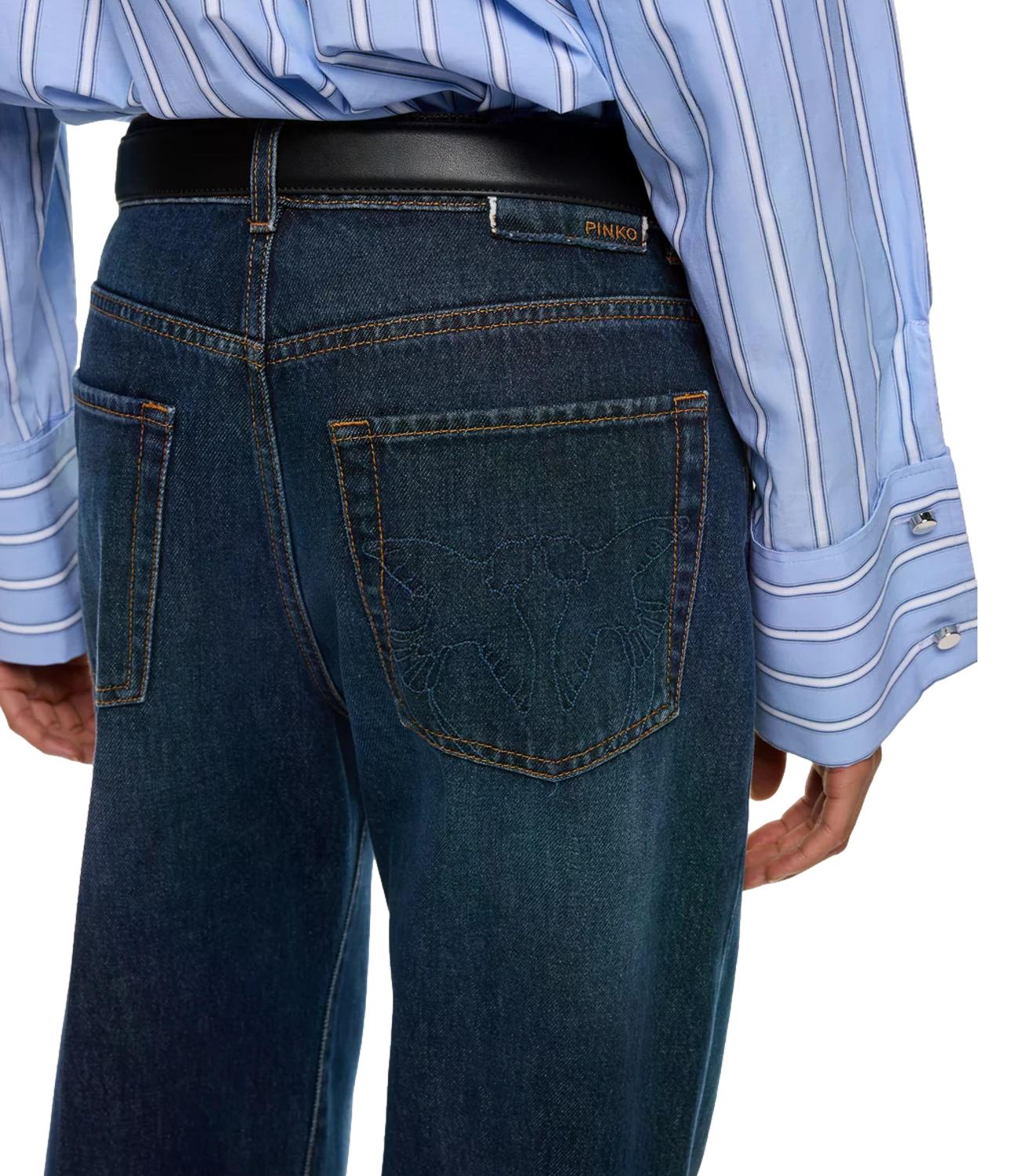 Pinko Jeans da Donna - Lavaggio Scuro - 101733-A3hg