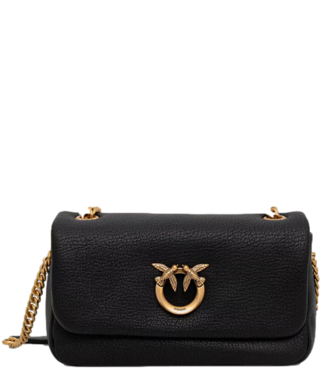 Pinko Borsa da Donna - NerO-Antique Gold - 107038-A3cx