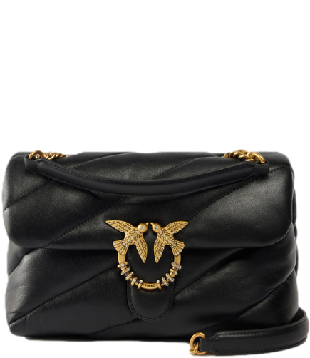 Pinko Borsa da Donna - NerO-Antique Gold - 107057-A0f2