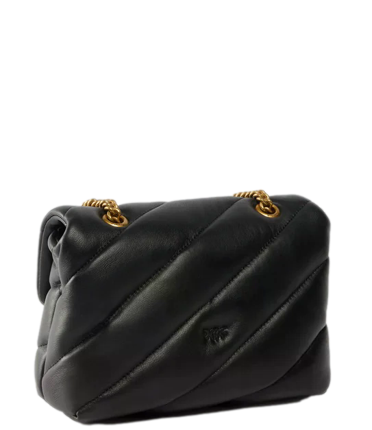 Pinko Borsa da Donna - NerO-Antique Gold - 107058-A0f2