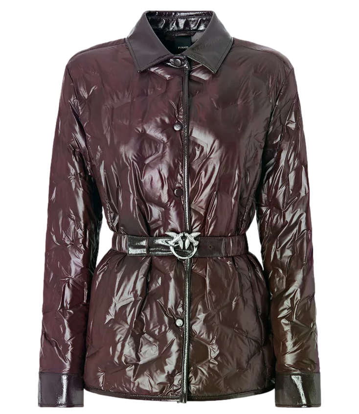 Pinko Piumino da Donna - Marrone Testa Moro - 107163-A3fi