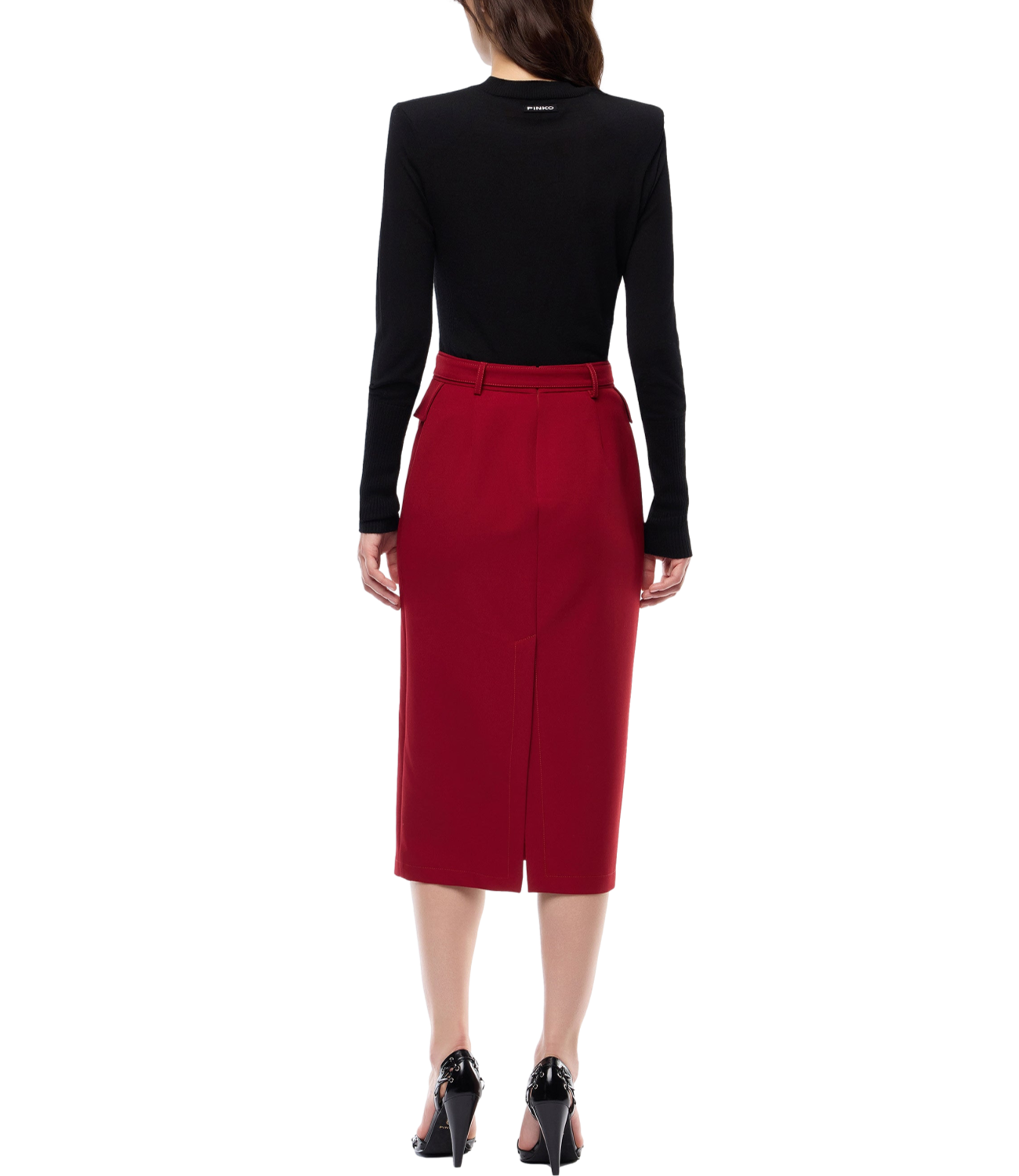 Pinko Maglia da Donna - Nero Limousine - 107246-A3fy