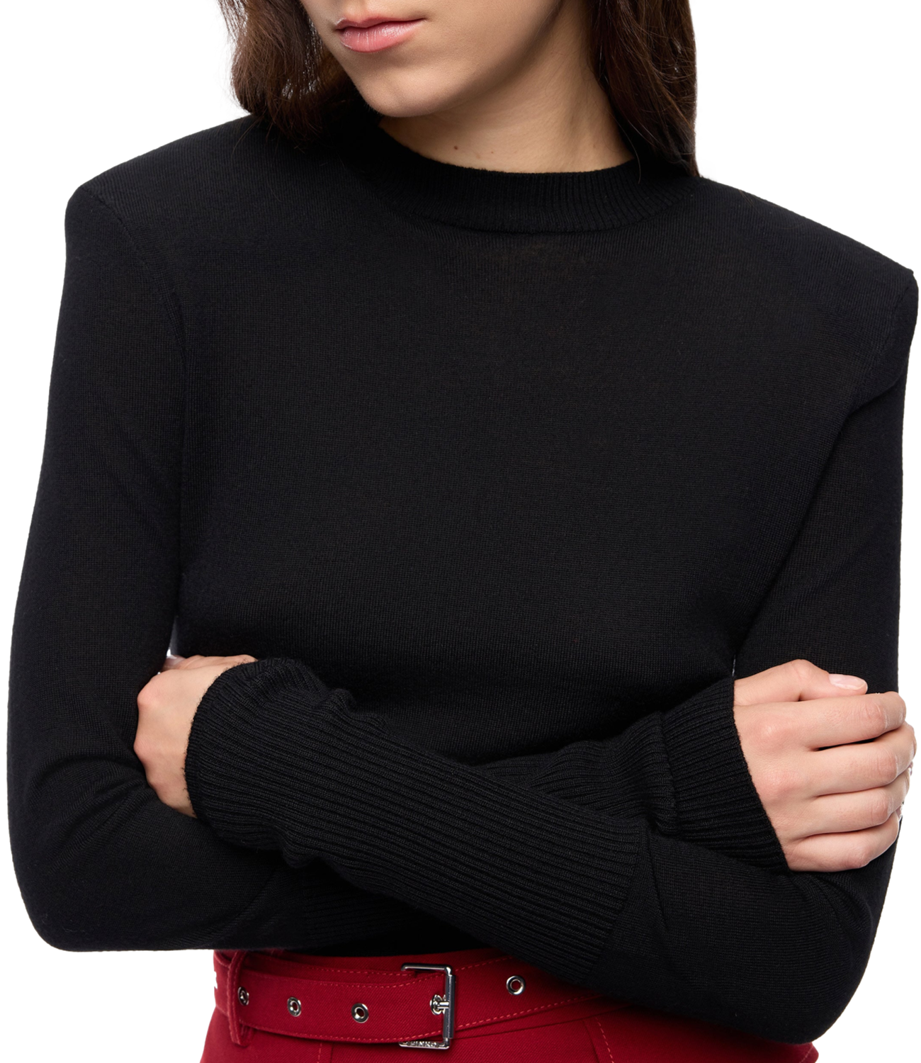 Pinko Maglia da Donna - Nero Limousine - 107246-A3fy