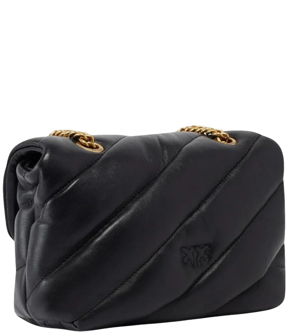 Pinko Borsa da Donna - NerO-Antique Gold - 107617-A0f2