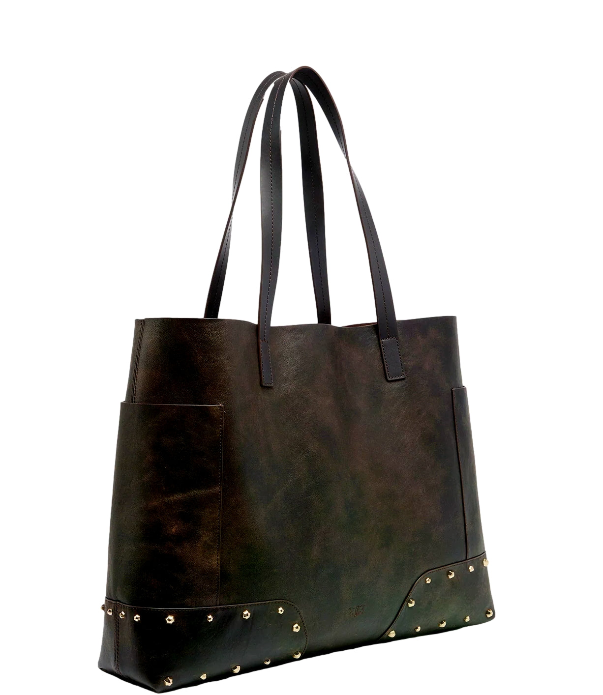 Pinko Borsa da Donna - Dark BrowN-Gold - 107650-A3ma