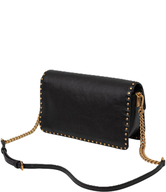 Pinko Borsa da Donna - NerO-Antique Gold - 107664-A2jg